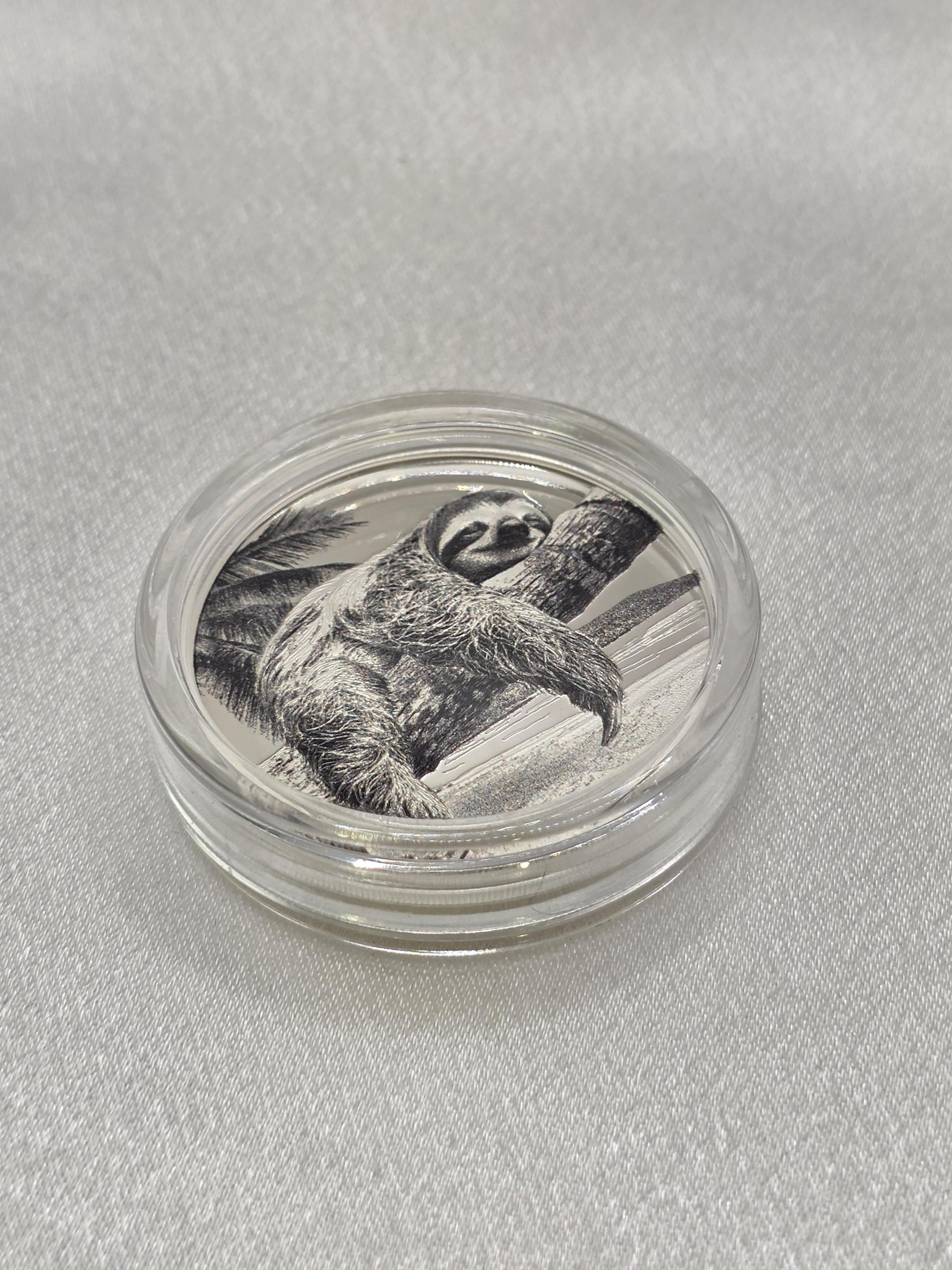 CIT Seven Deadly Sins Sloth 1 oz Silver Coin 2026