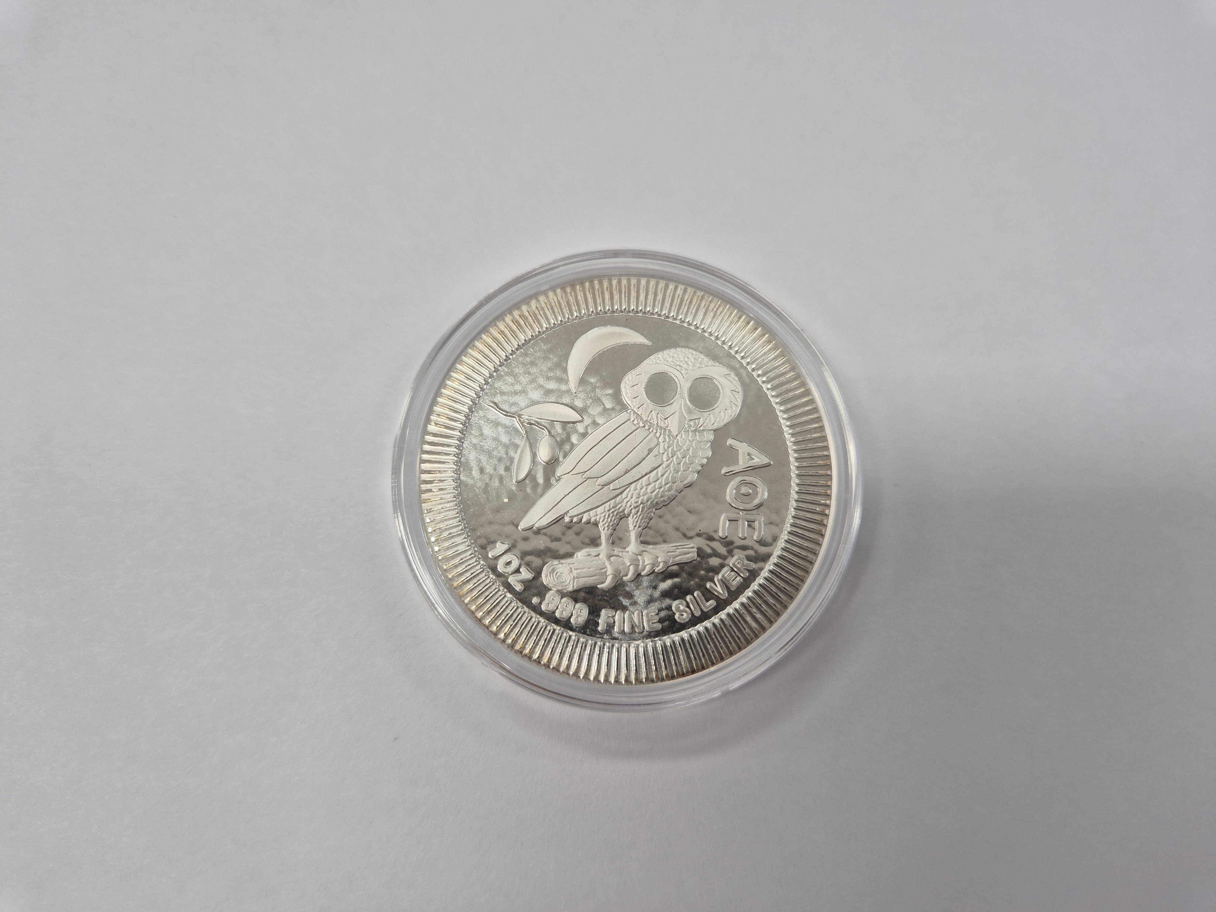 2017 니우에 아테네 부엉이 1oz 은화