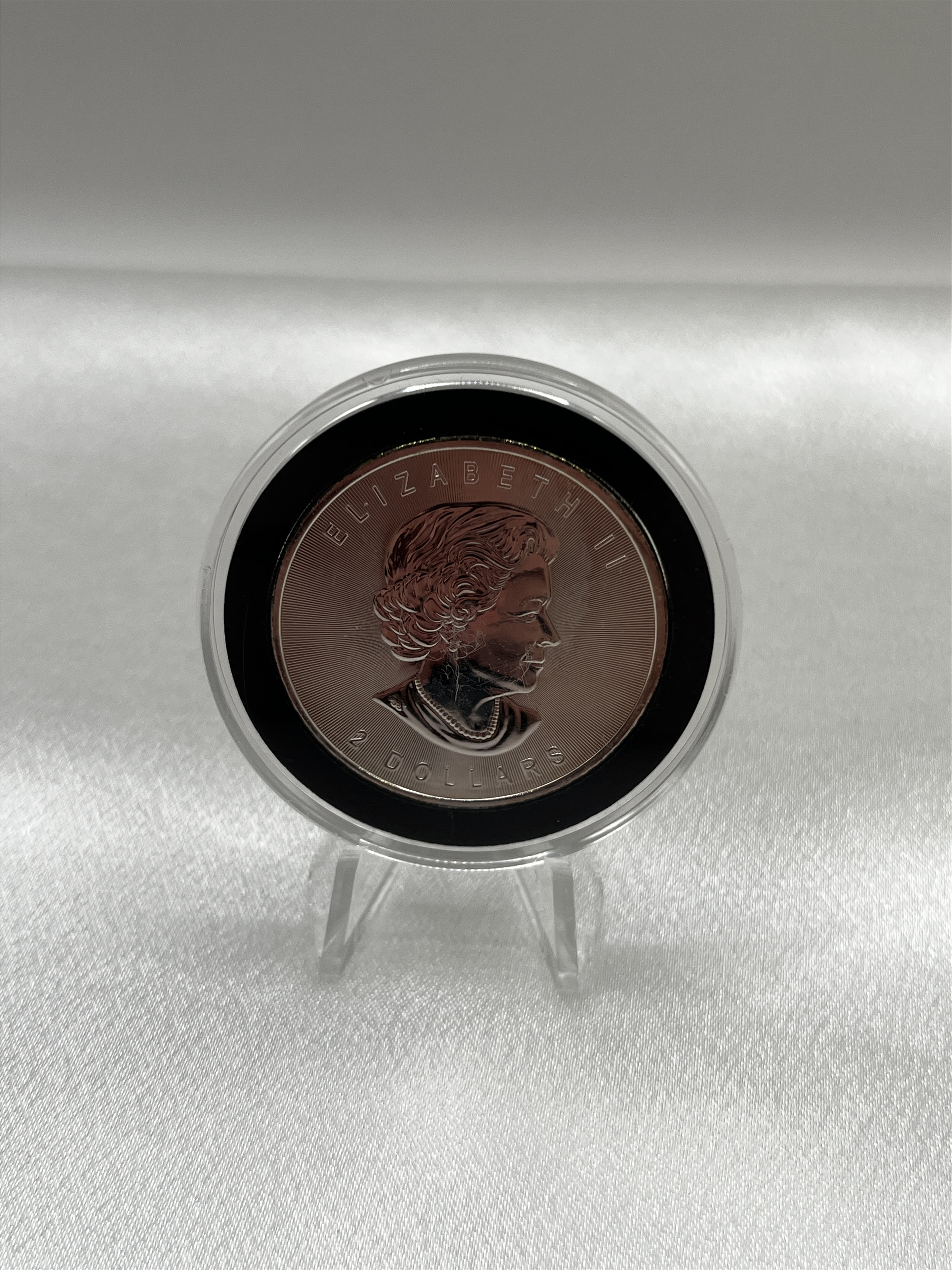 [변색] 2015 Canada 3/4 oz Silver Grey Wolf BU