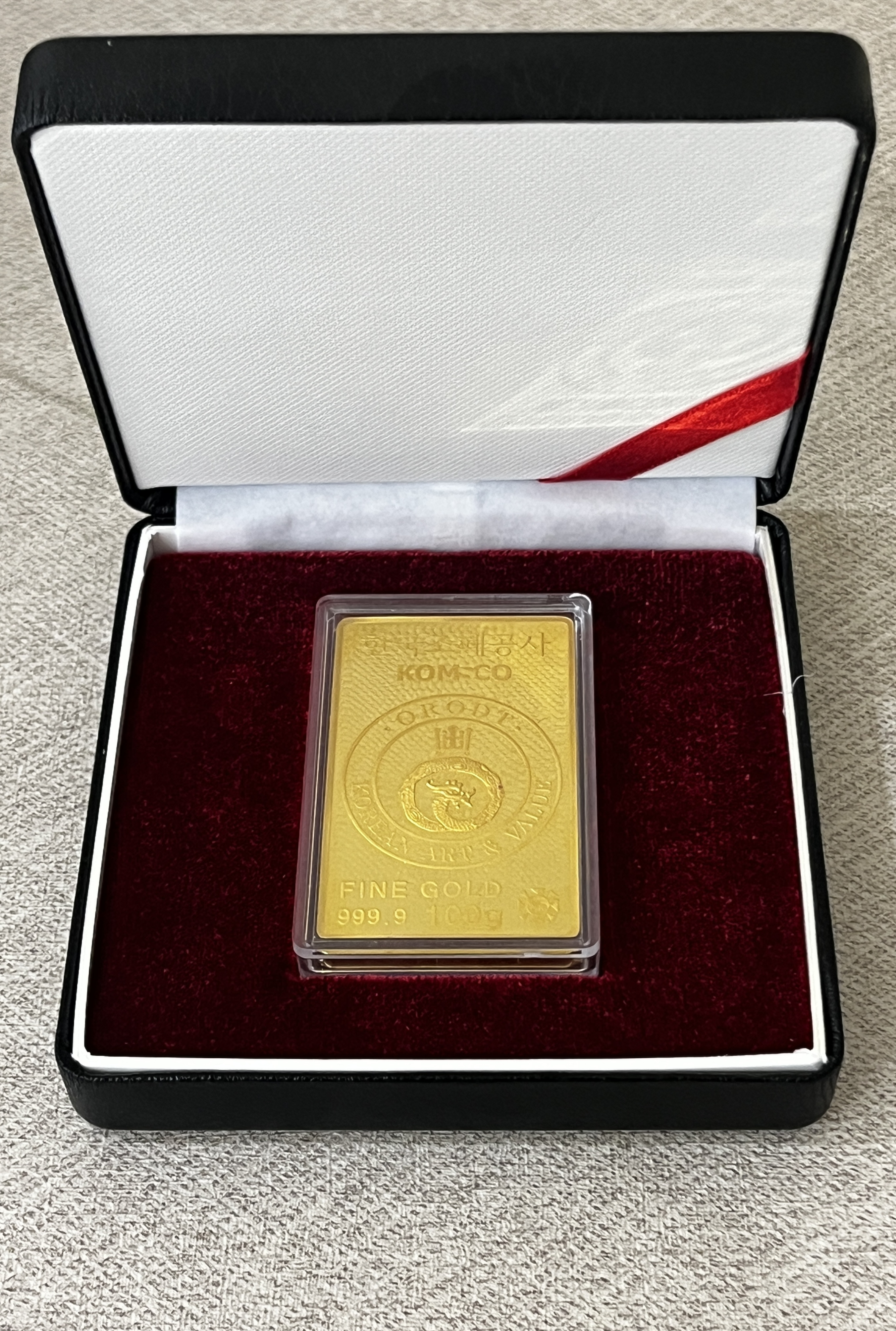 (타사케이스, 보증서x) 오롯 골드바 100g