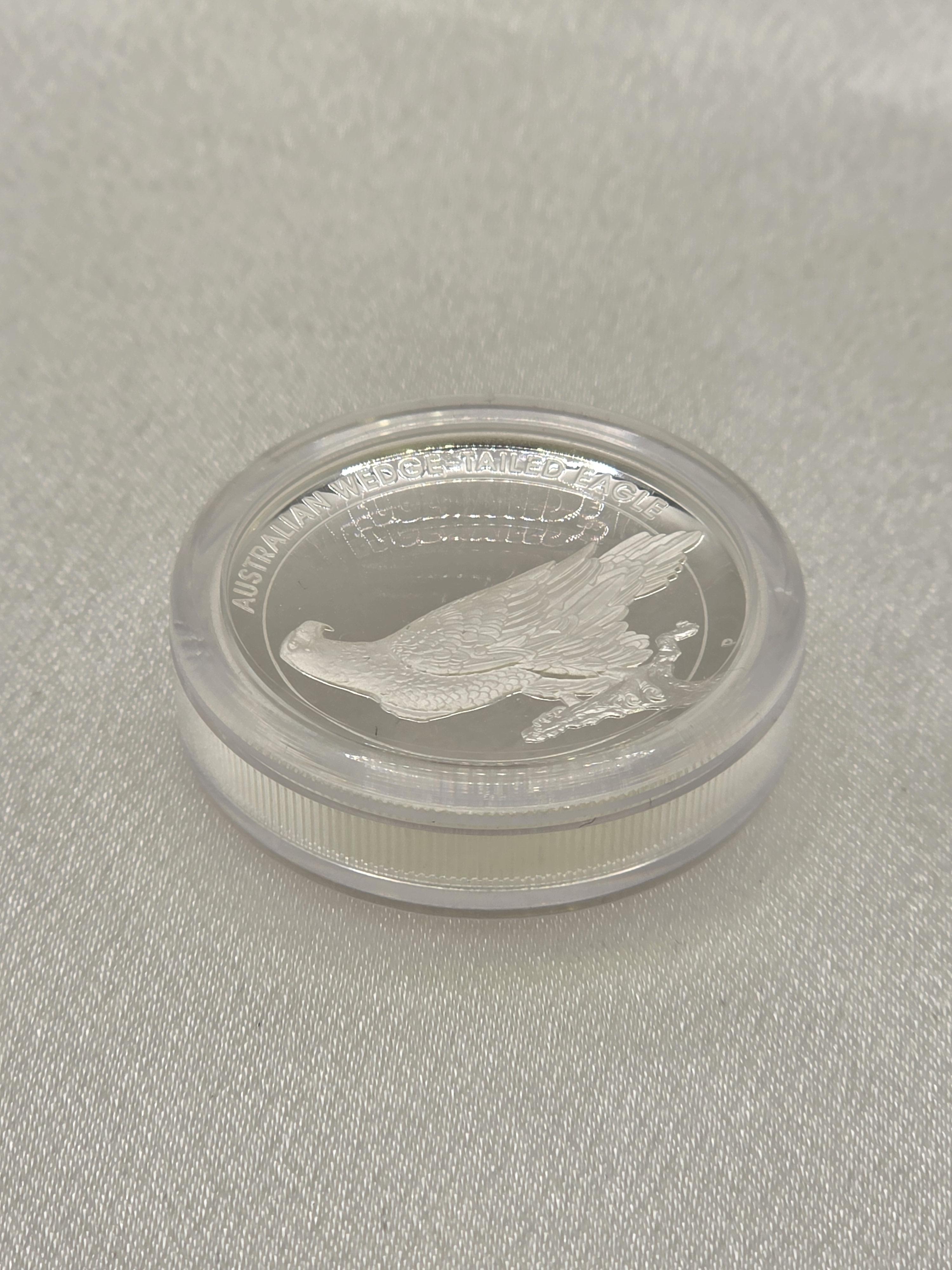 2016 Australian 1 oz Silver Wedge Tailed Eagle High Relief Coin