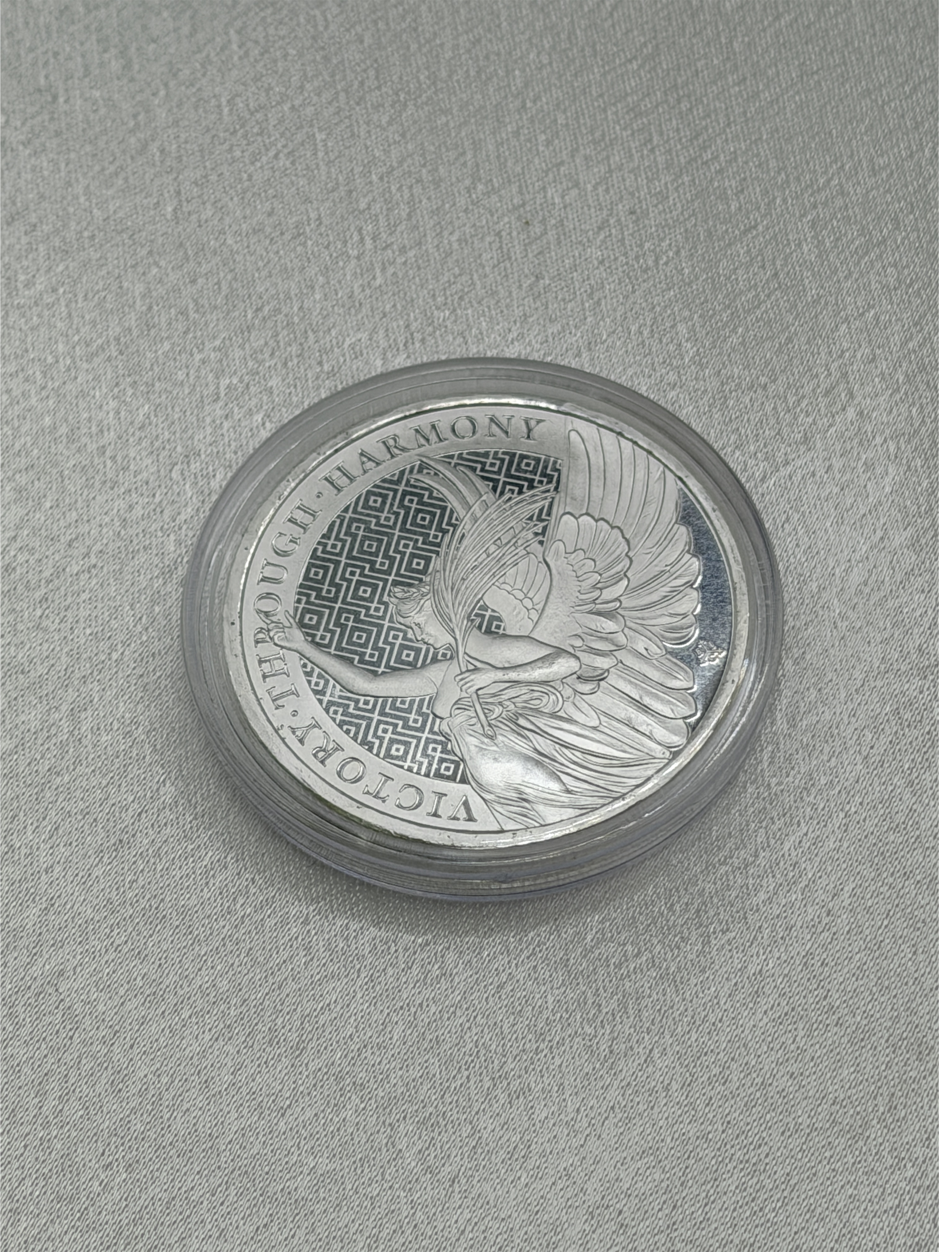2021 Saint Helena 1 oz Silver Queen's Virtues Victory