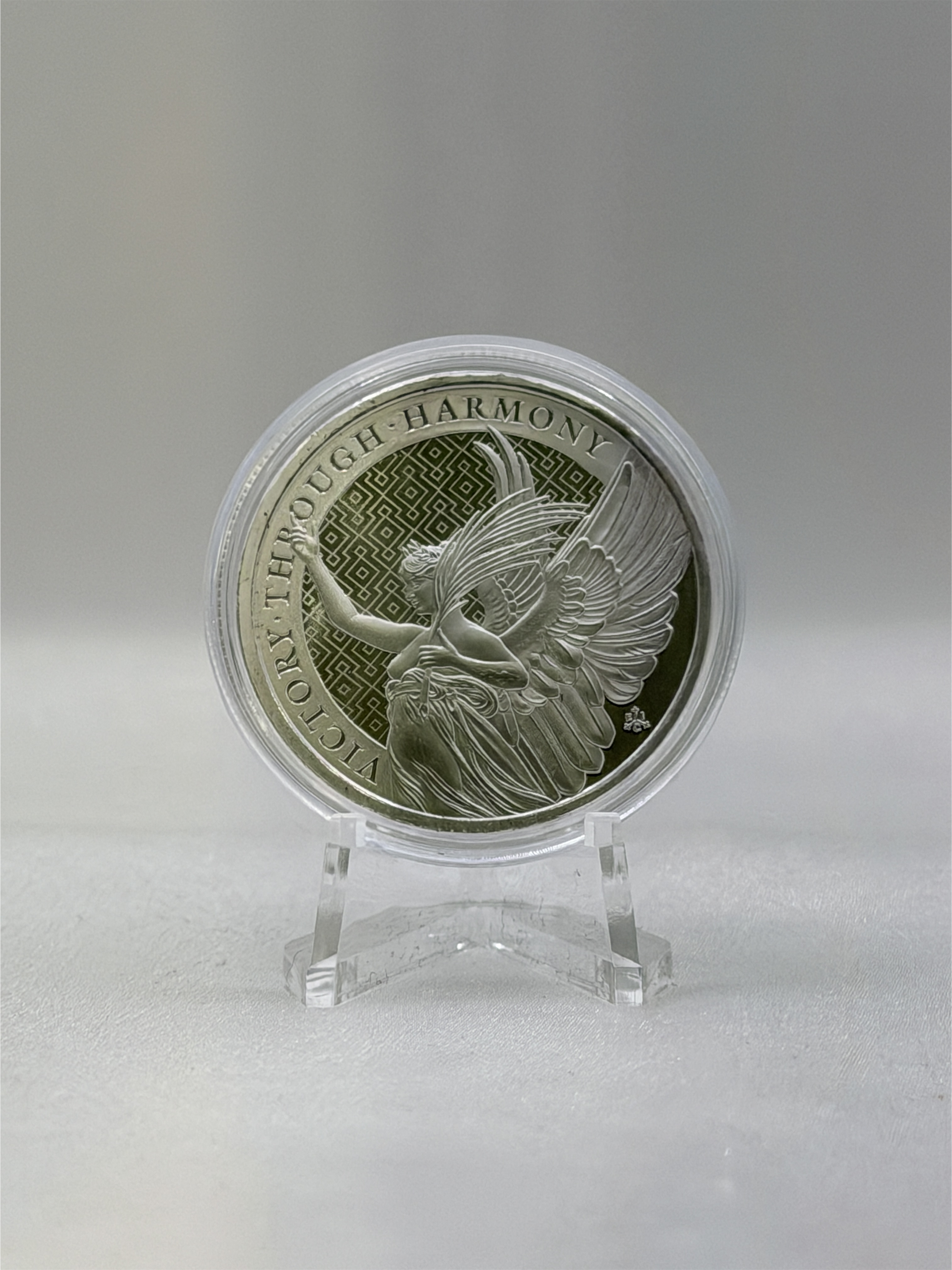 2021 Saint Helena 1 oz Silver Queen's Virtues Victory
