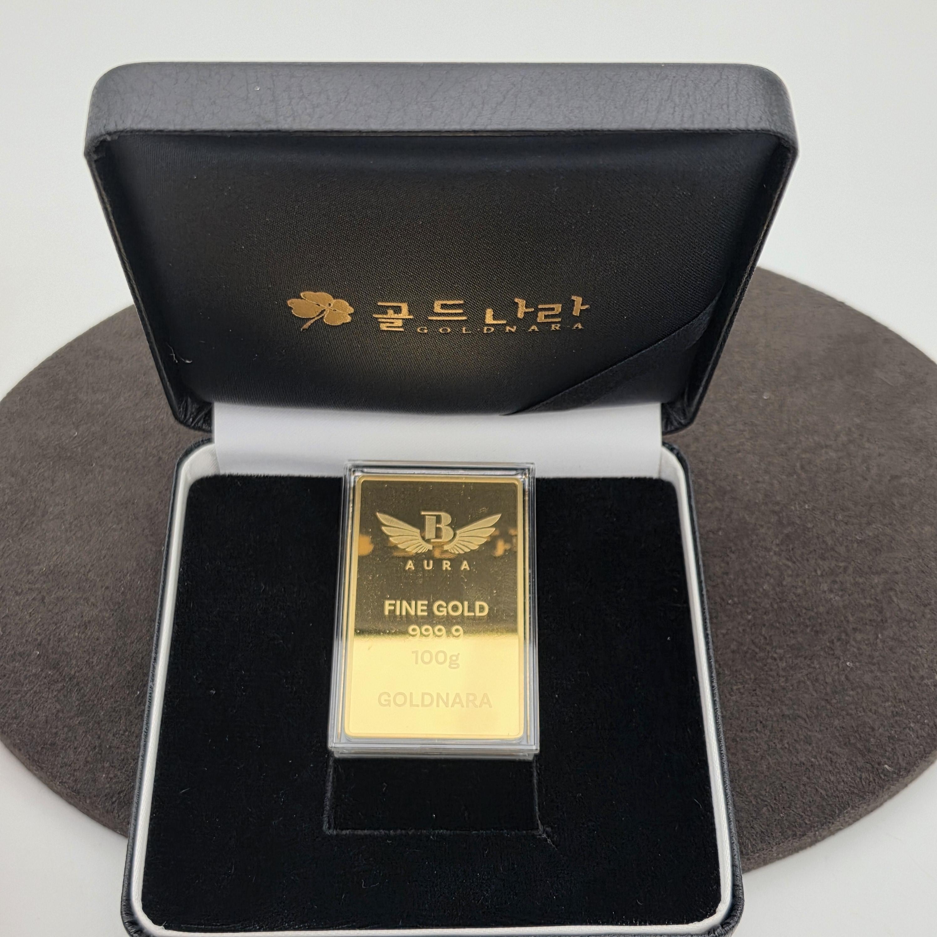 골드나라 아우라 골드바 100g