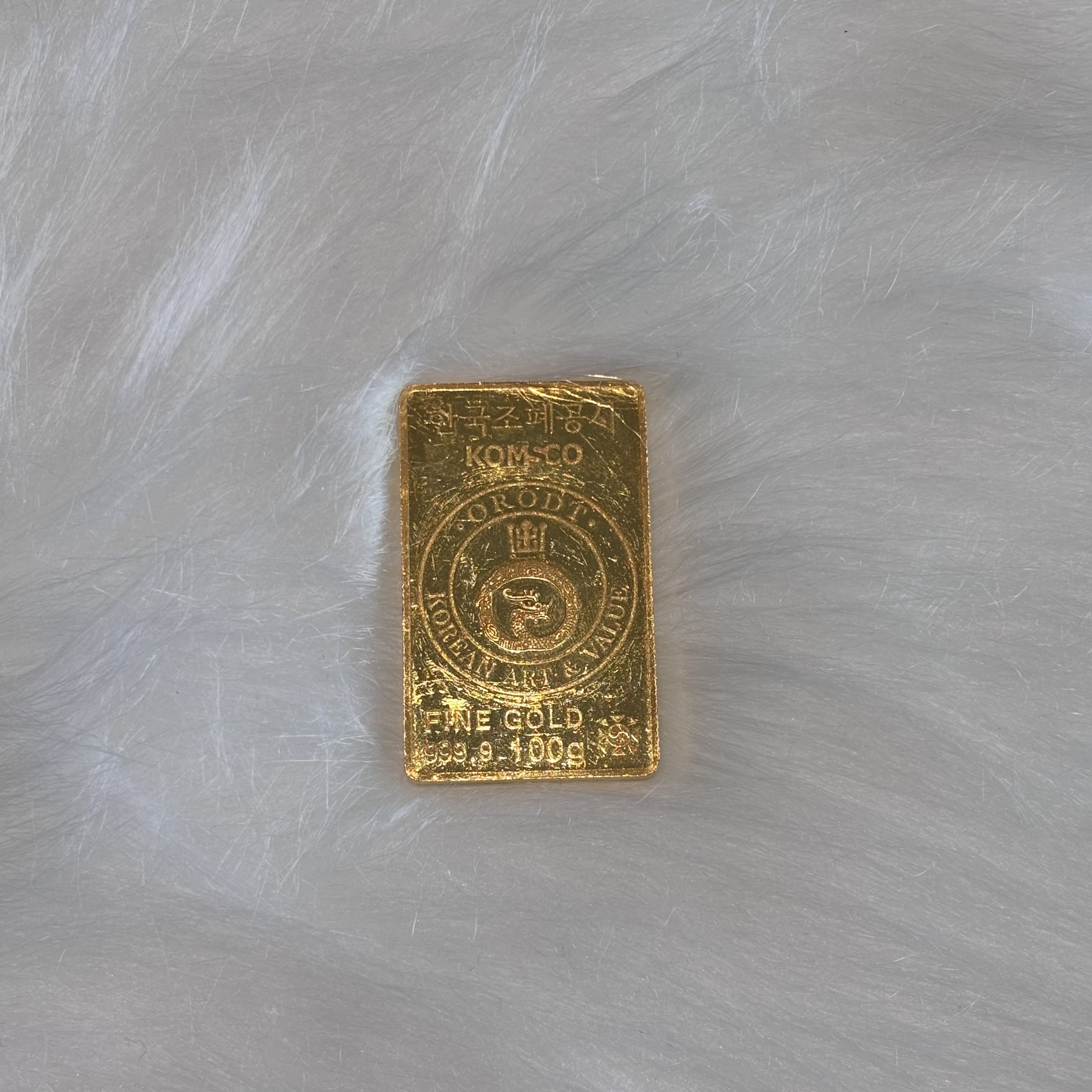 오롯 골드바 100g