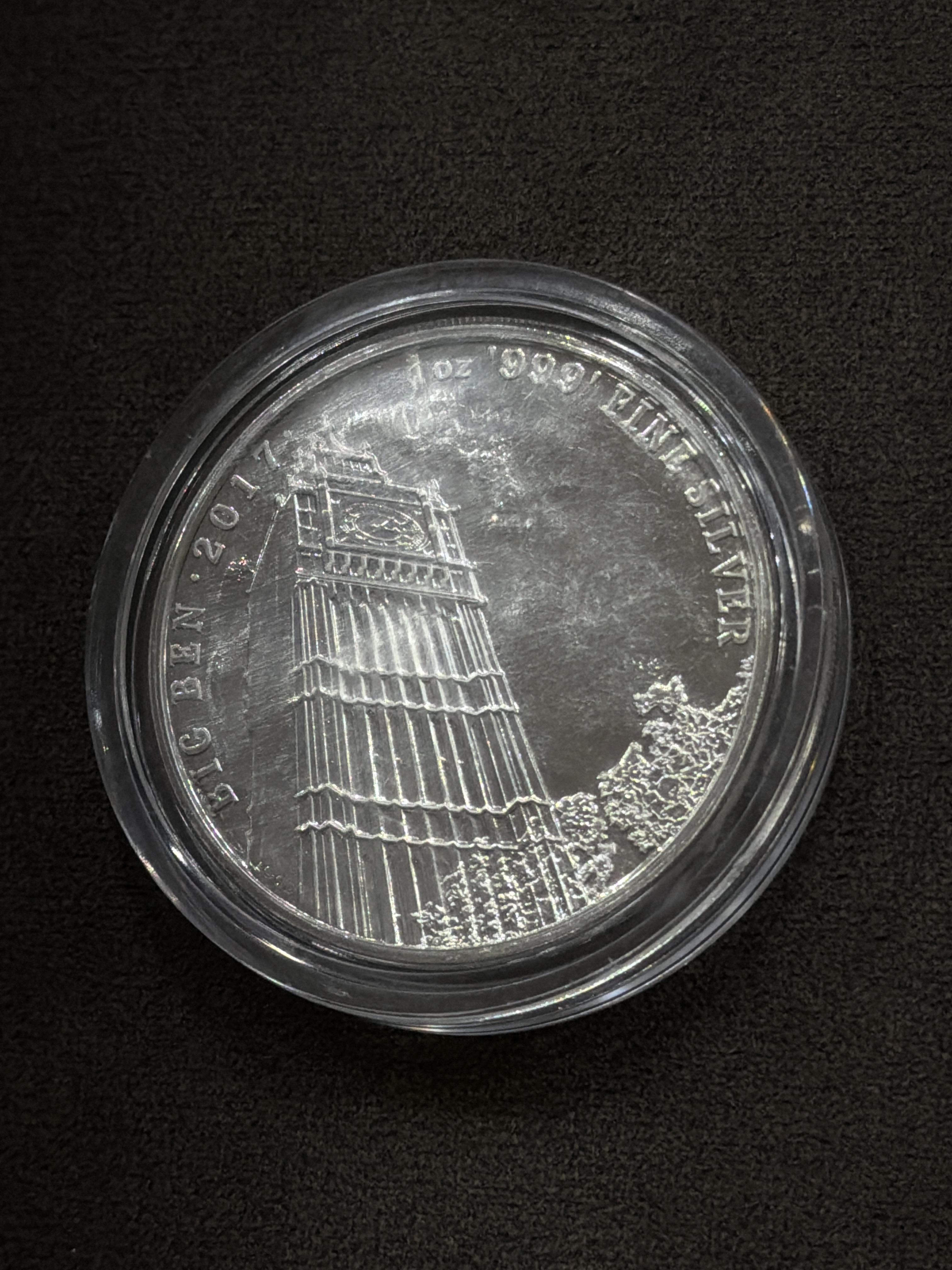 2017 Great Britain 1 oz Silver Landmarks of Britain (Big Ben)