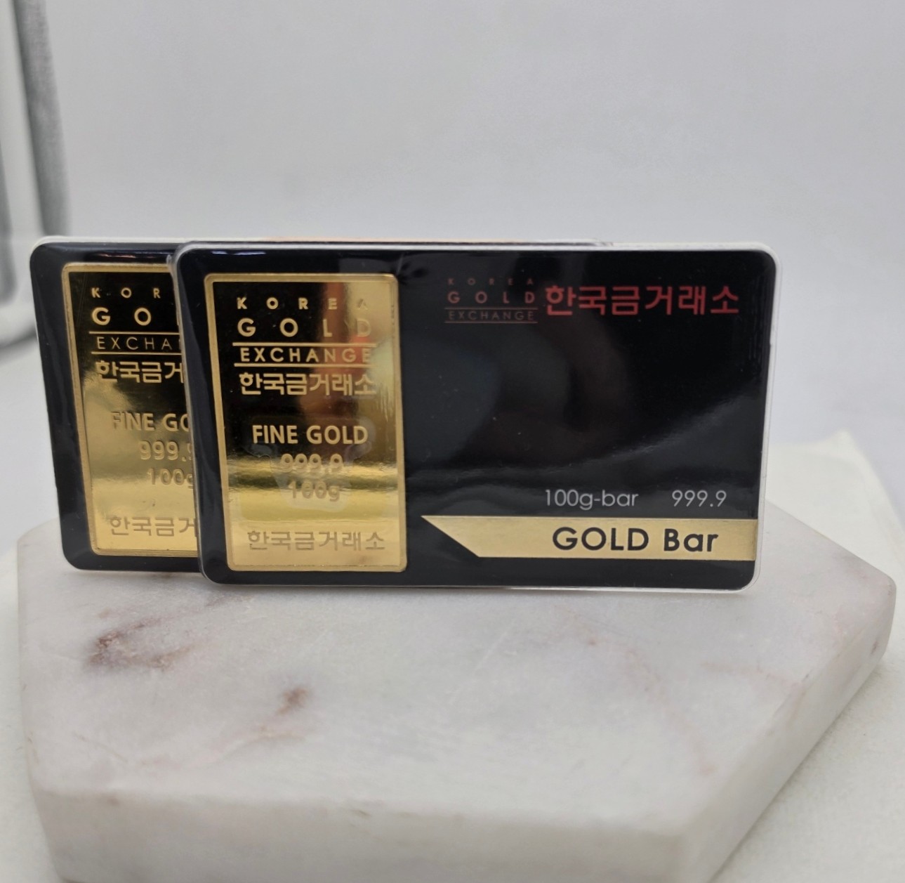 [구형] 한국금거래소 골드바 100g