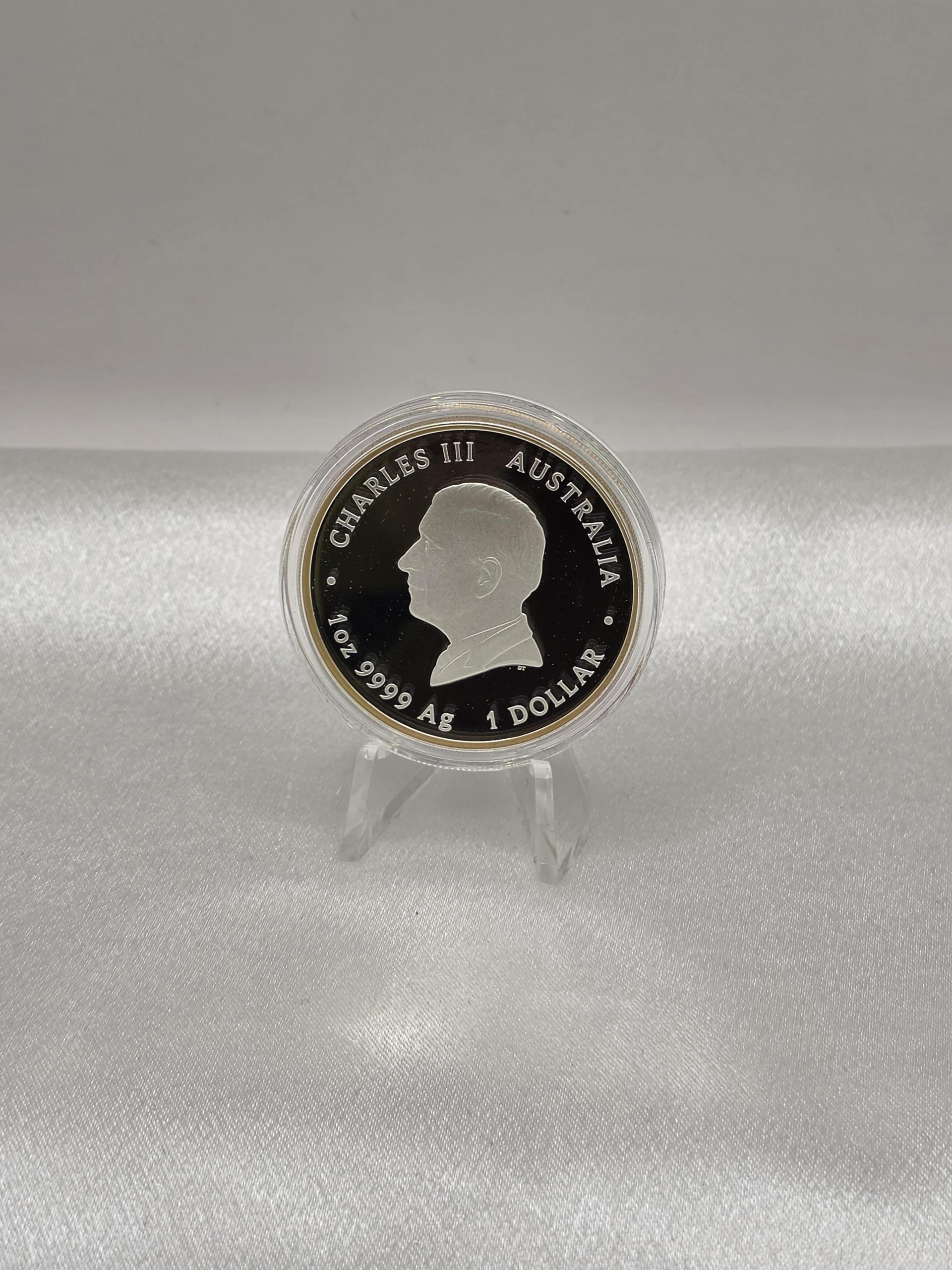 2026 H.M. Queen Elizabeth II 100th Anniversary 1oz Silver Proof Gilded $1 Coin