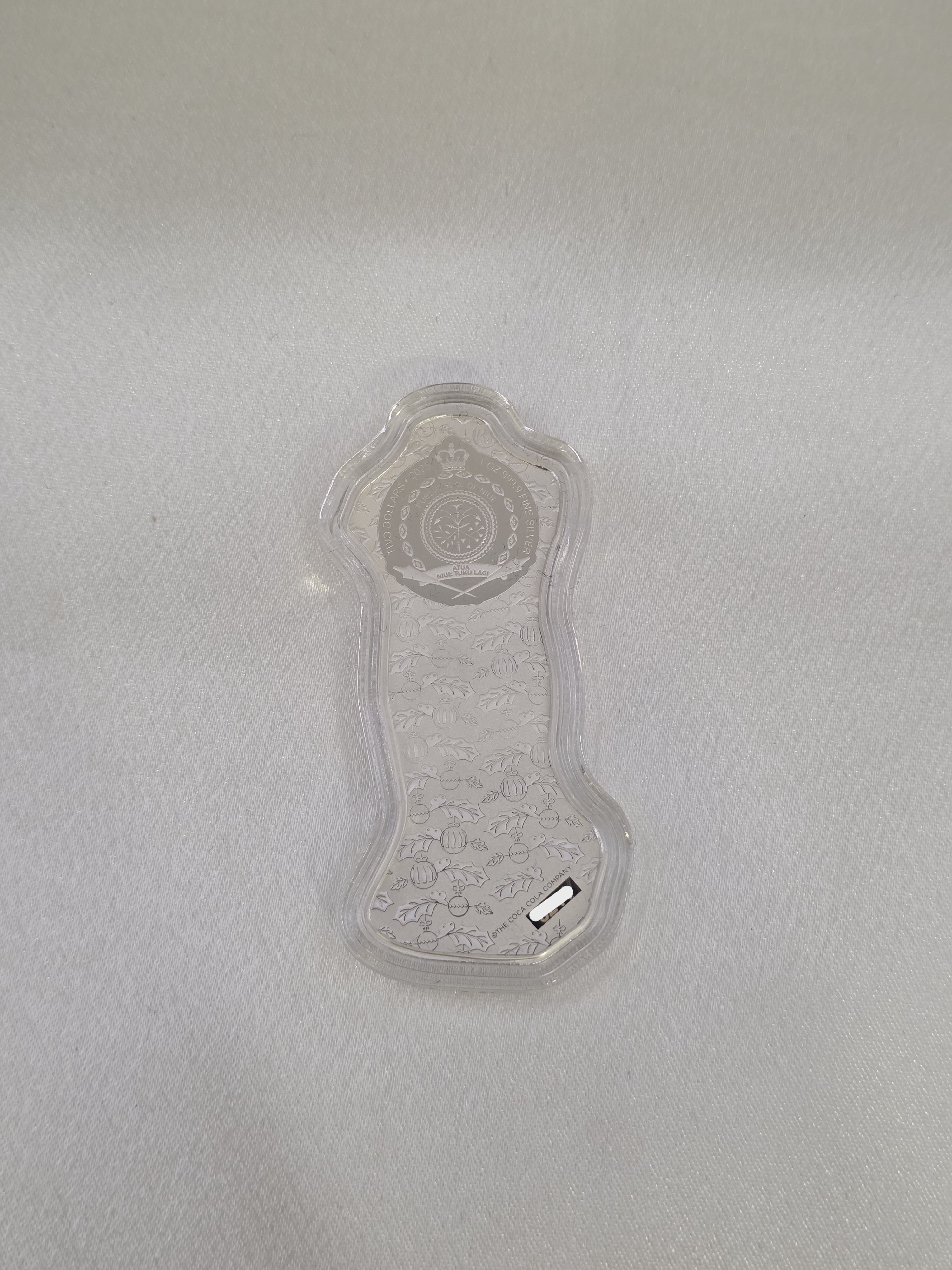 PAMP 코카콜라 홀리데이 보틀 1oz 실버 코인