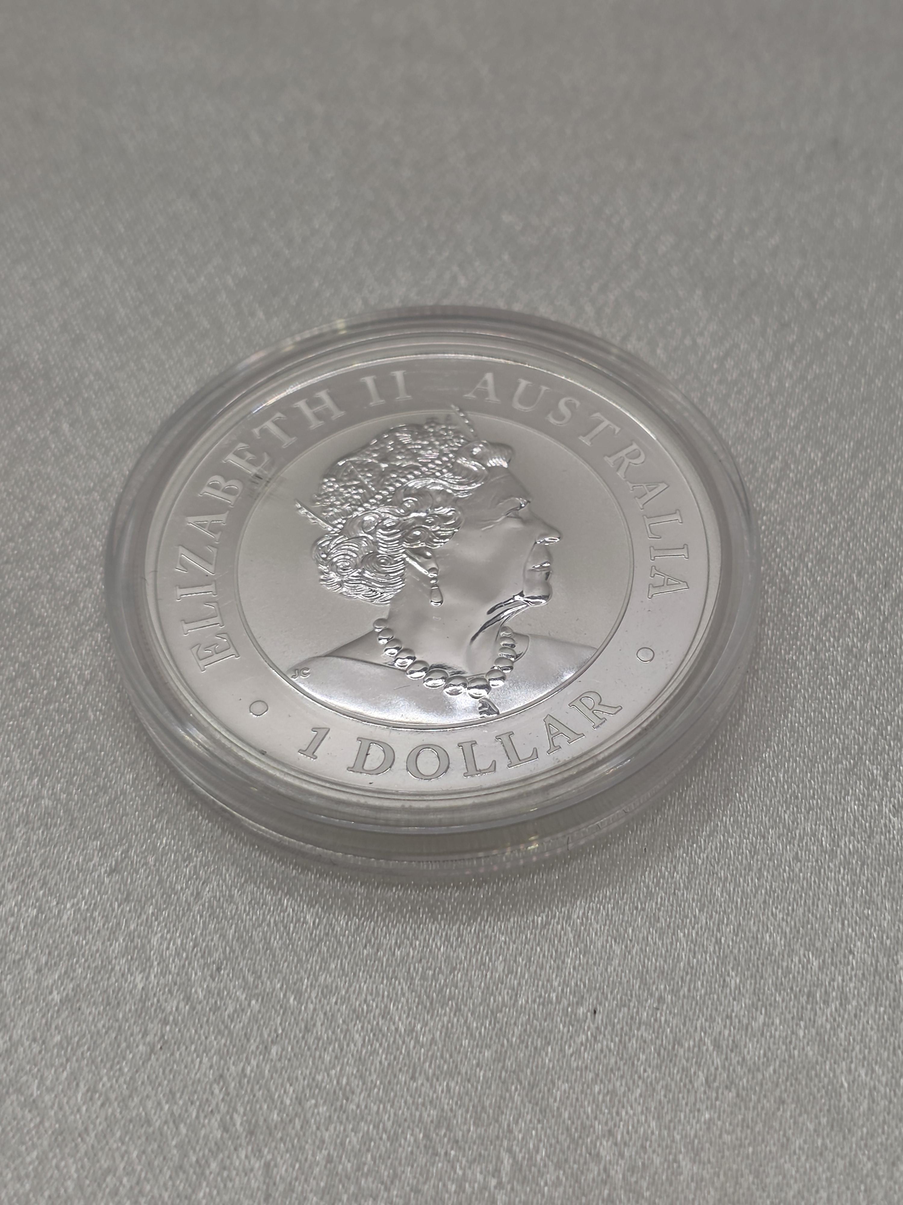 (캡슐파손) 2019 Australian 1 oz Silver Wedge Tailed Eagle BU