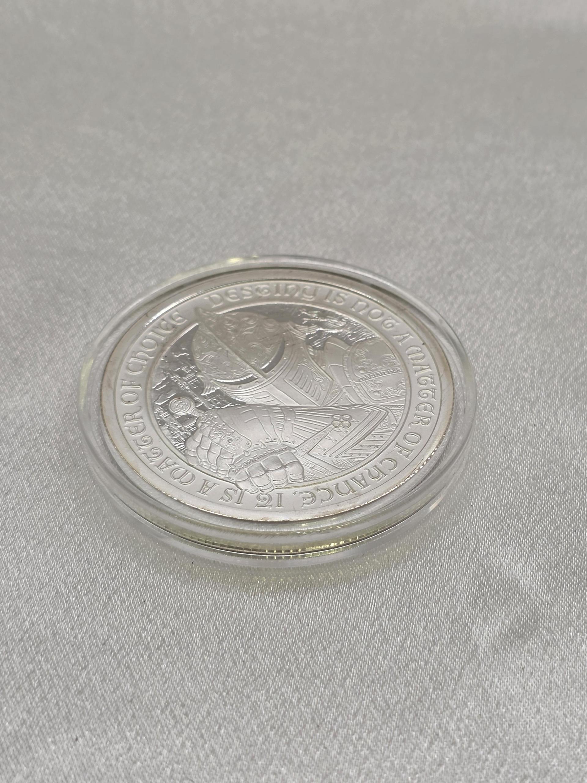 2 oz Silver Round - Destiny Knight: The Raven