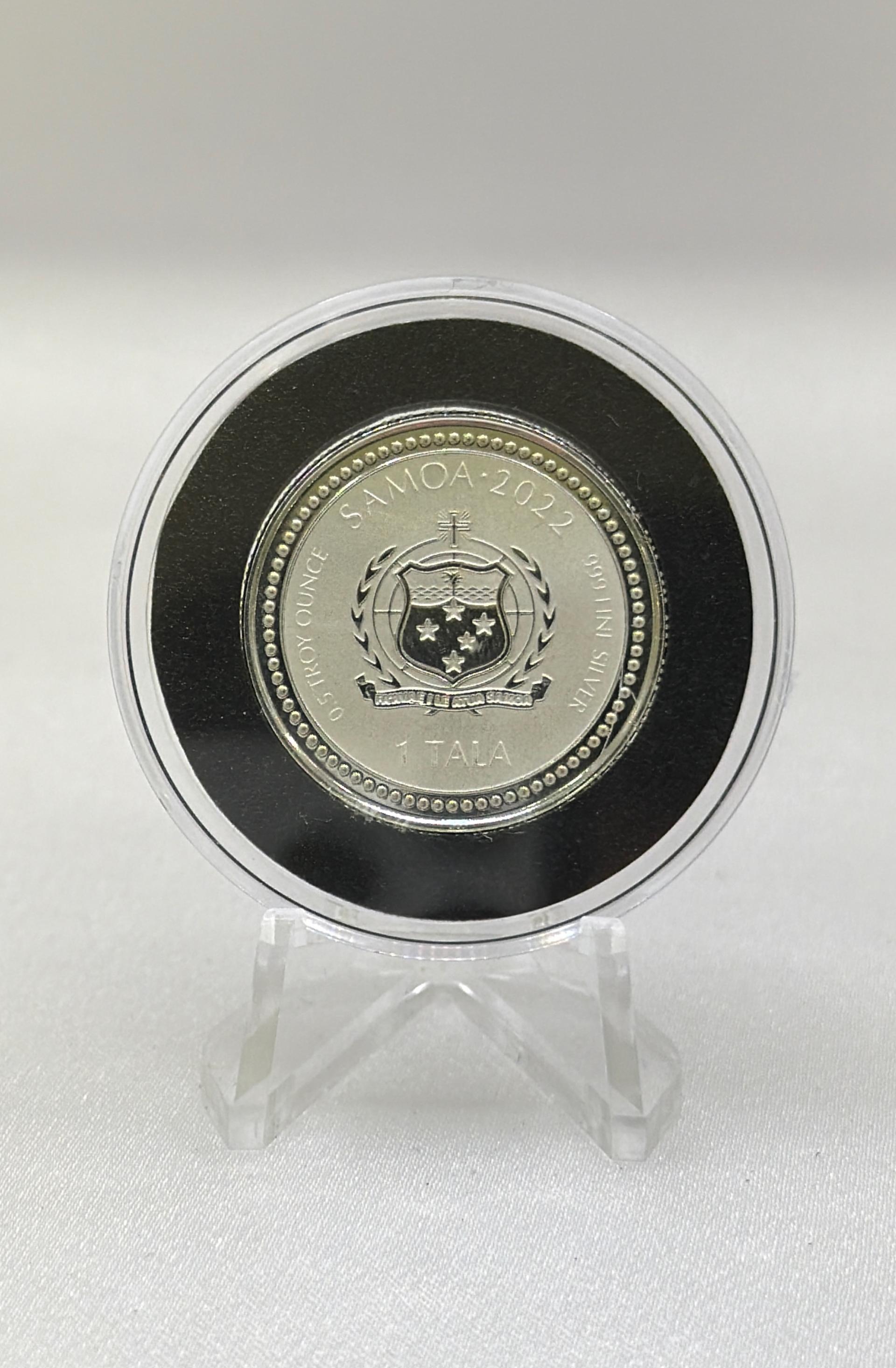 2022 Samoa 1/2 oz LIGHT OF CHRIST Jesus coll. proof-like coin