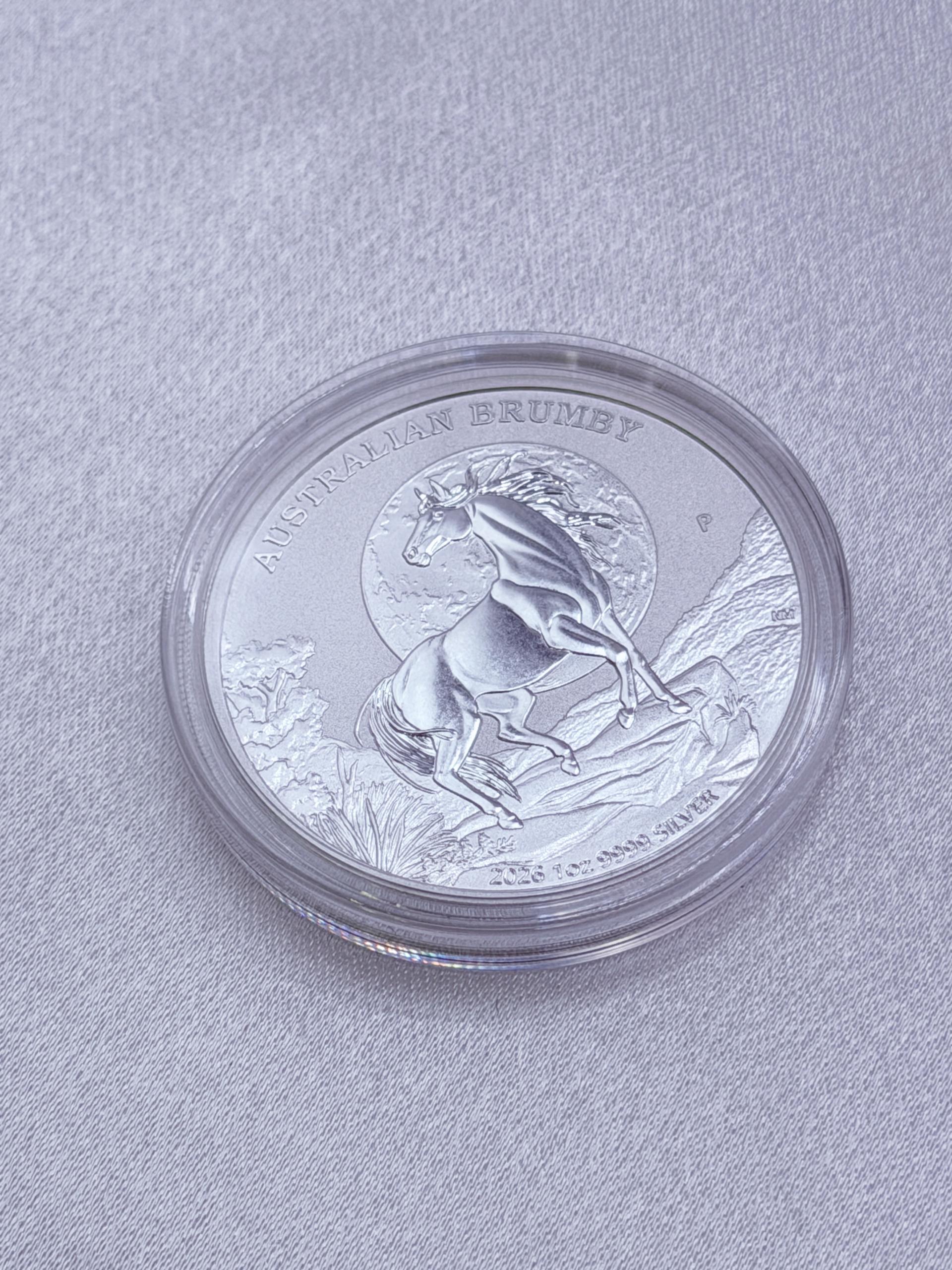 2026 Australia 1 oz Silver Brumby BU