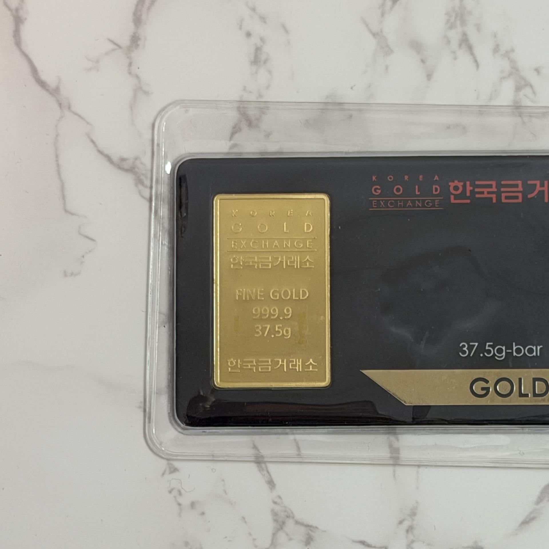 한국금거래소 골드바 37.5g