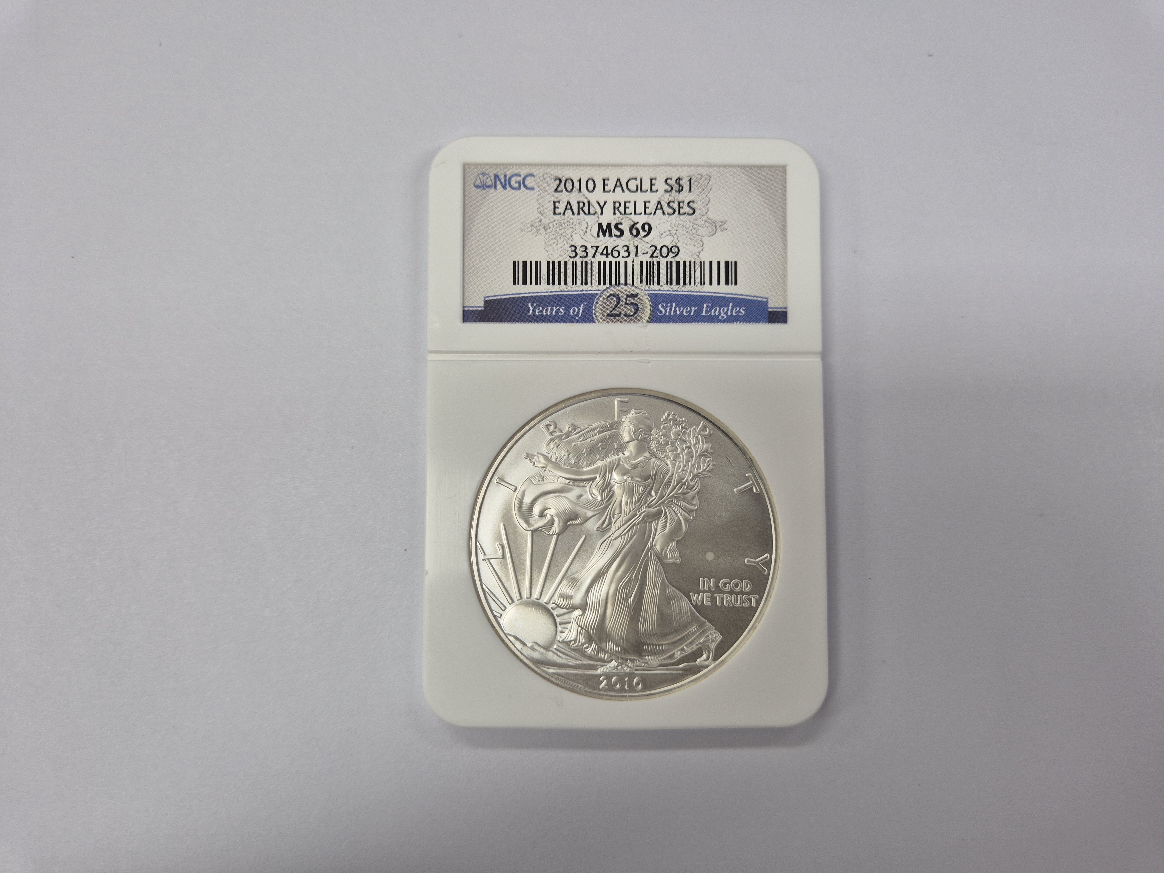 2010 이글 NGC-MS69 1oz 은화