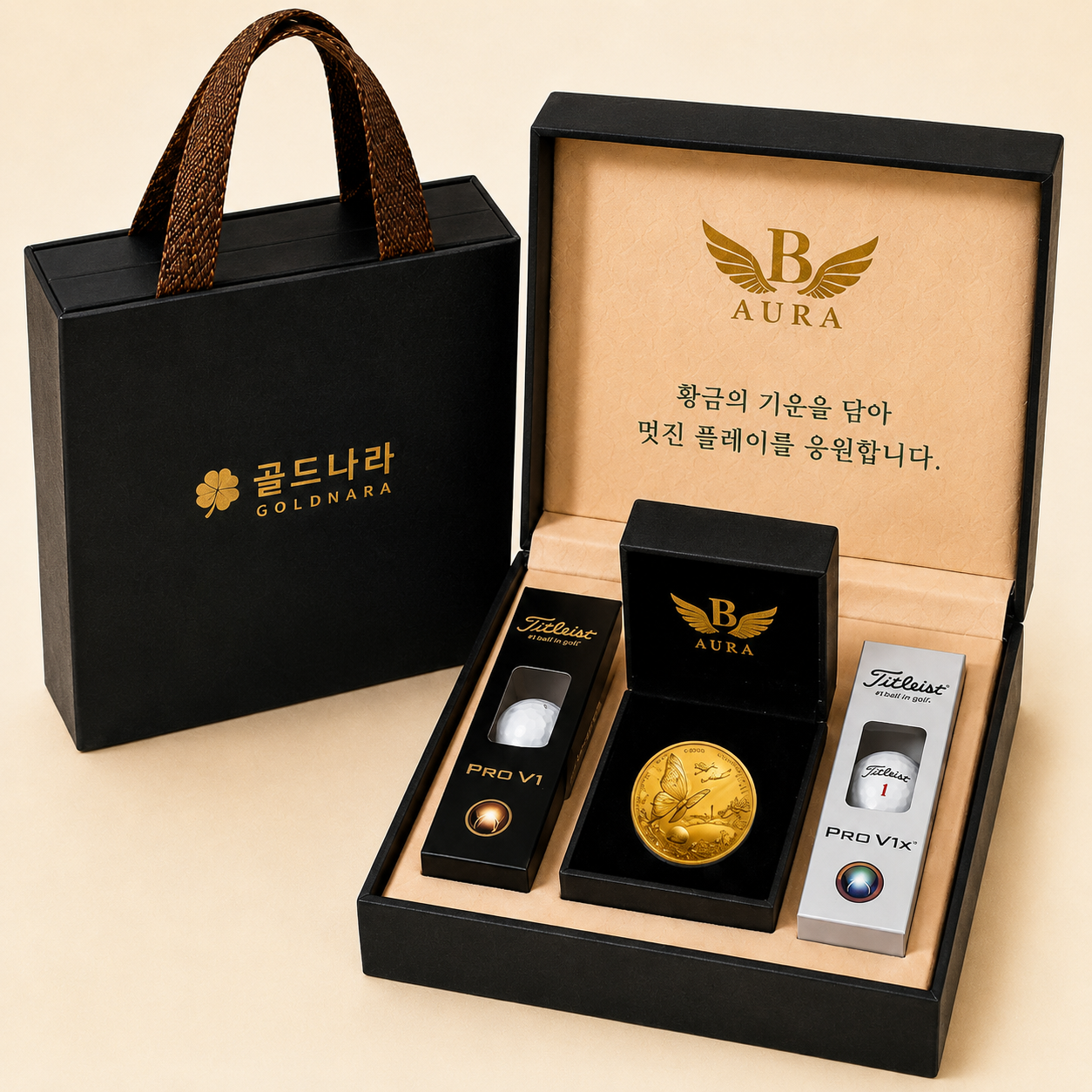 [예약주문]버디코인 순금 볼마커-[타이틀리스트]