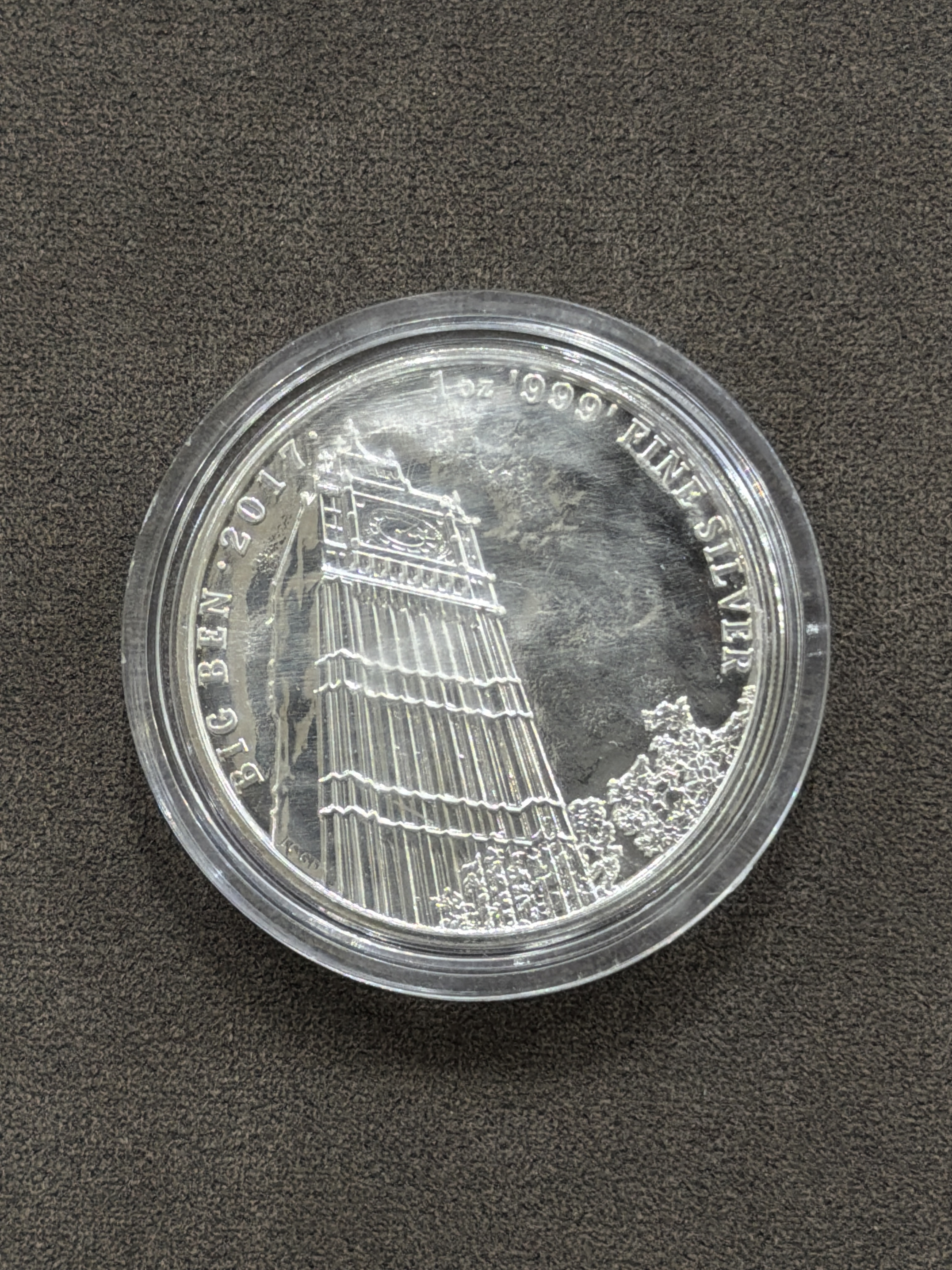 2017 Great Britain 1 oz Silver Landmarks of Britain (Big Ben)