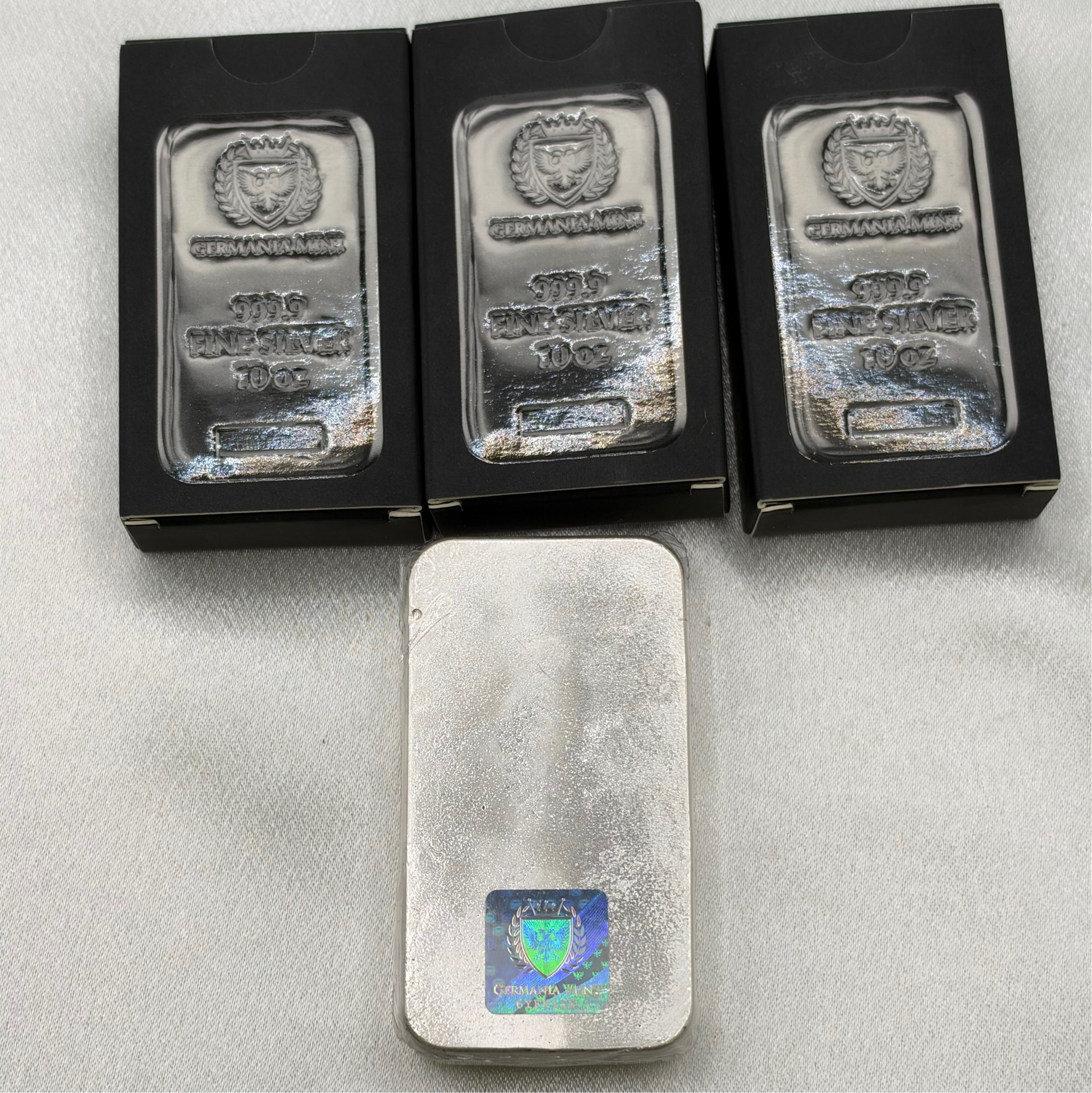 Germania Mint 10oz Silver Bar