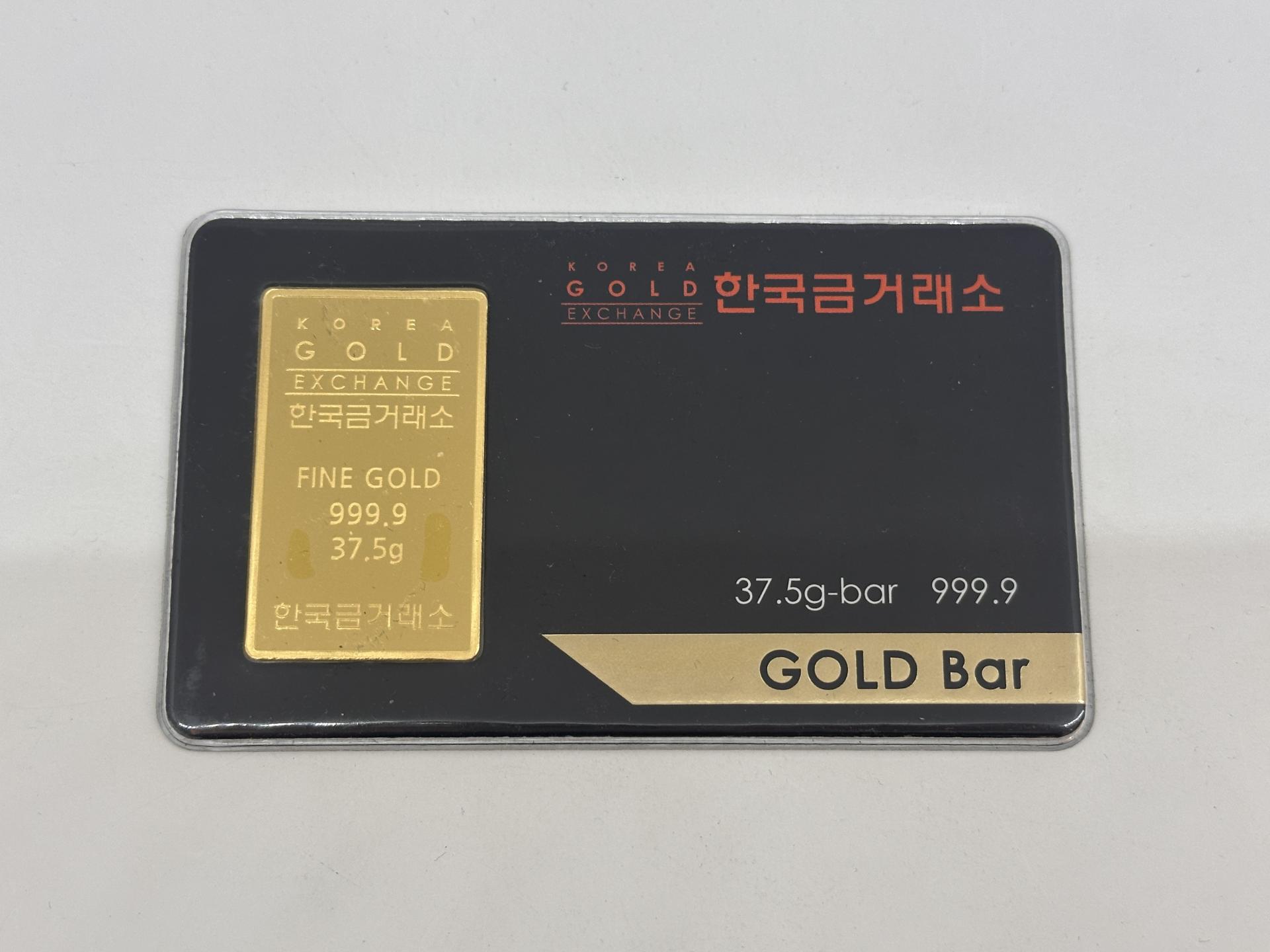 한국금거래소 골드바 37.5g