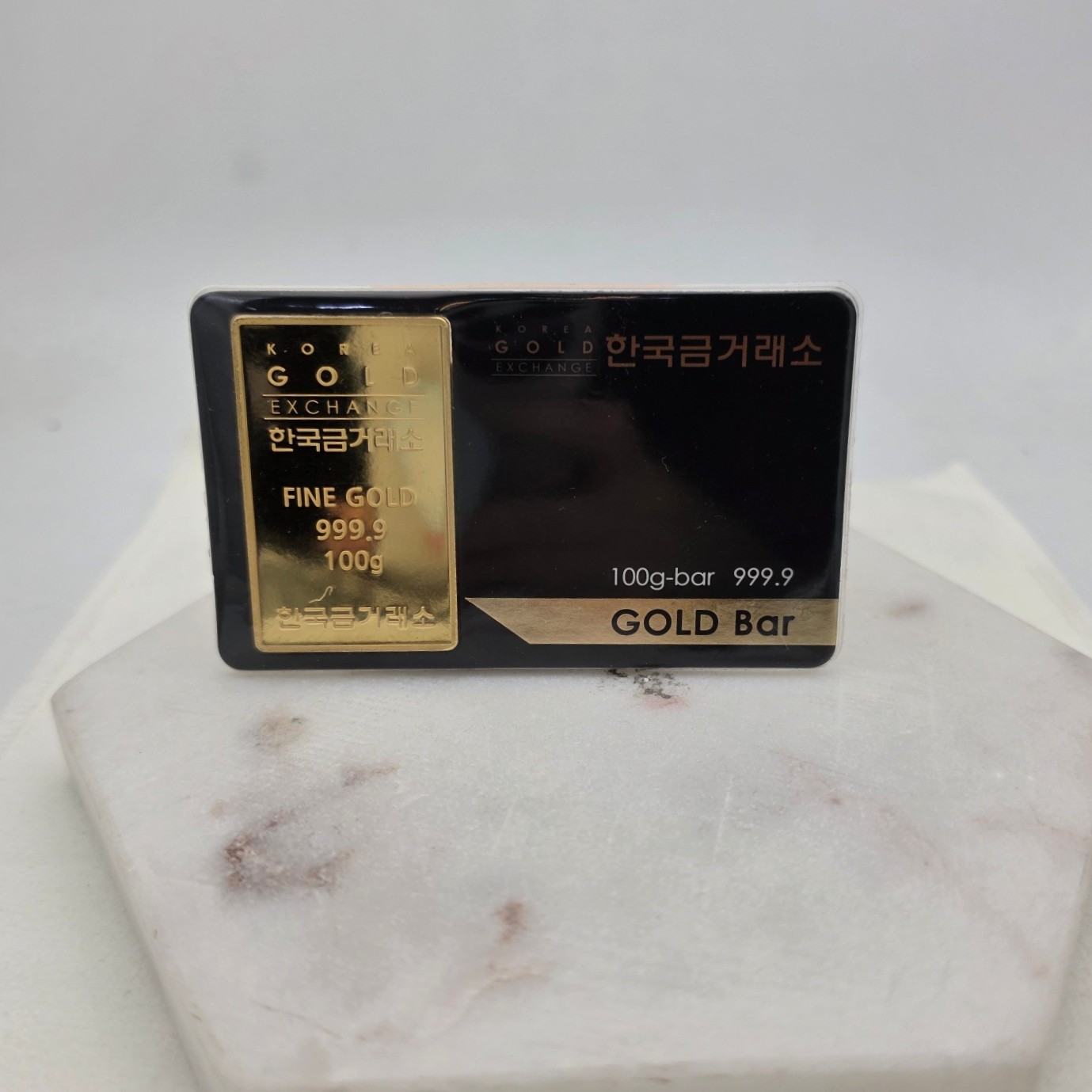 [구형] 한국금거래소 골드바 100g