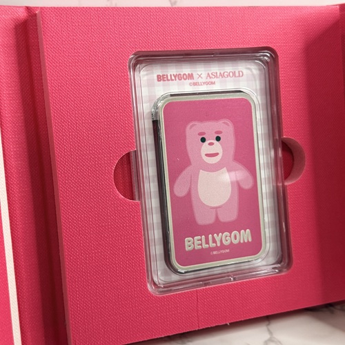 아시아골드 벨리곰 실버바 100g