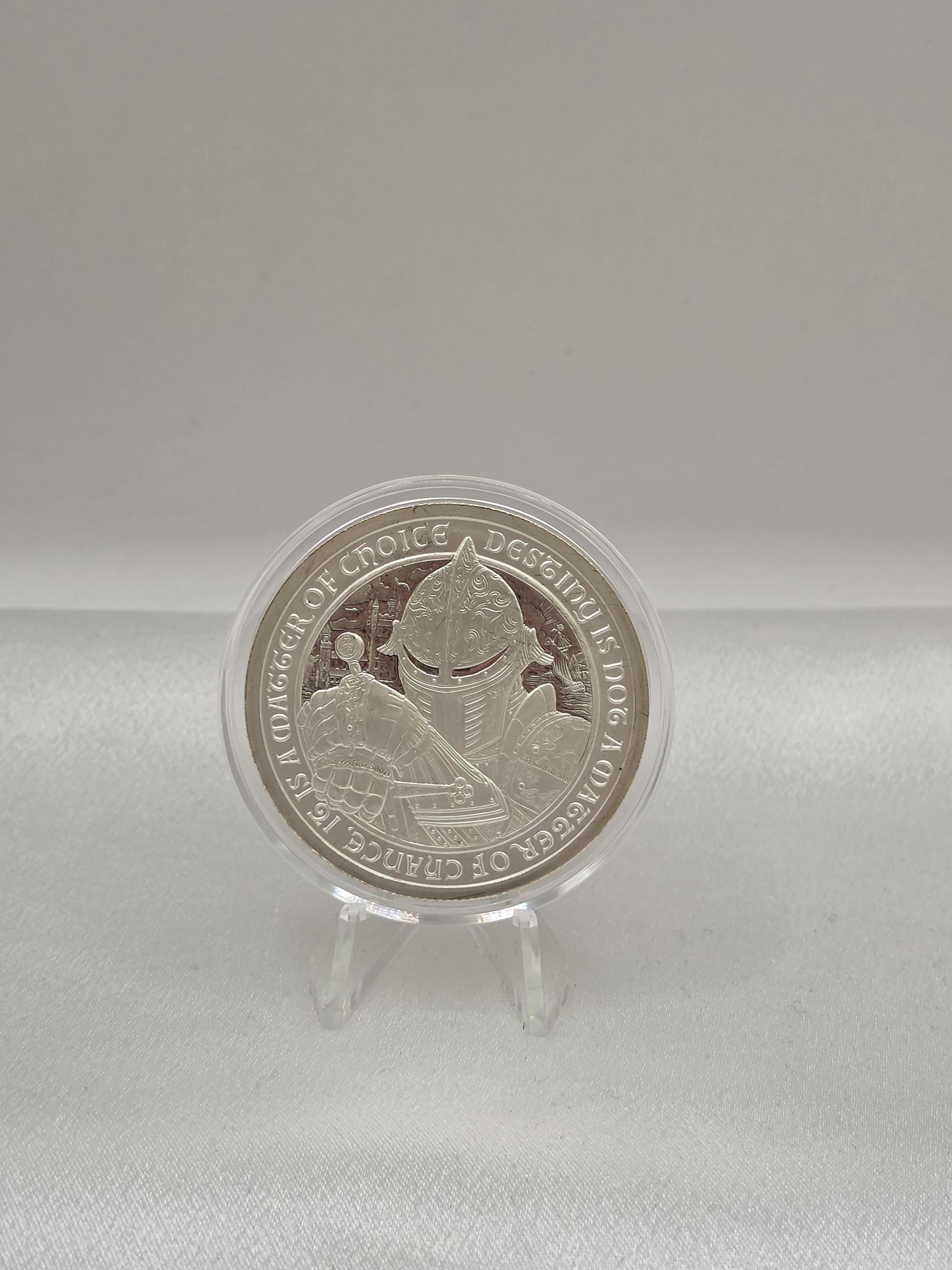 2 oz Silver Round - Destiny Knight: The Raven