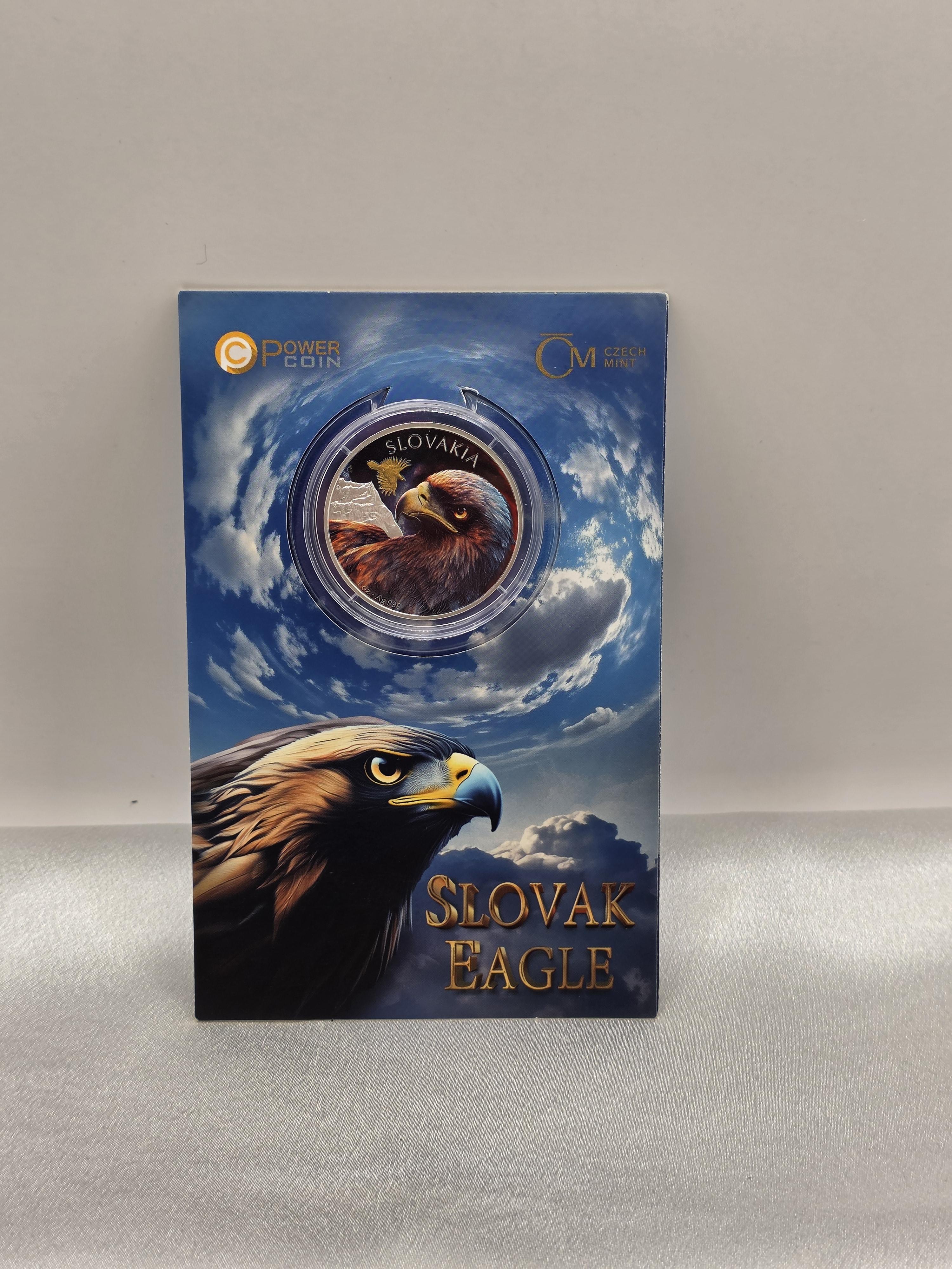 2025 Niue Slovak Eagle Four Elements Official Edition 1oz Silver Coin