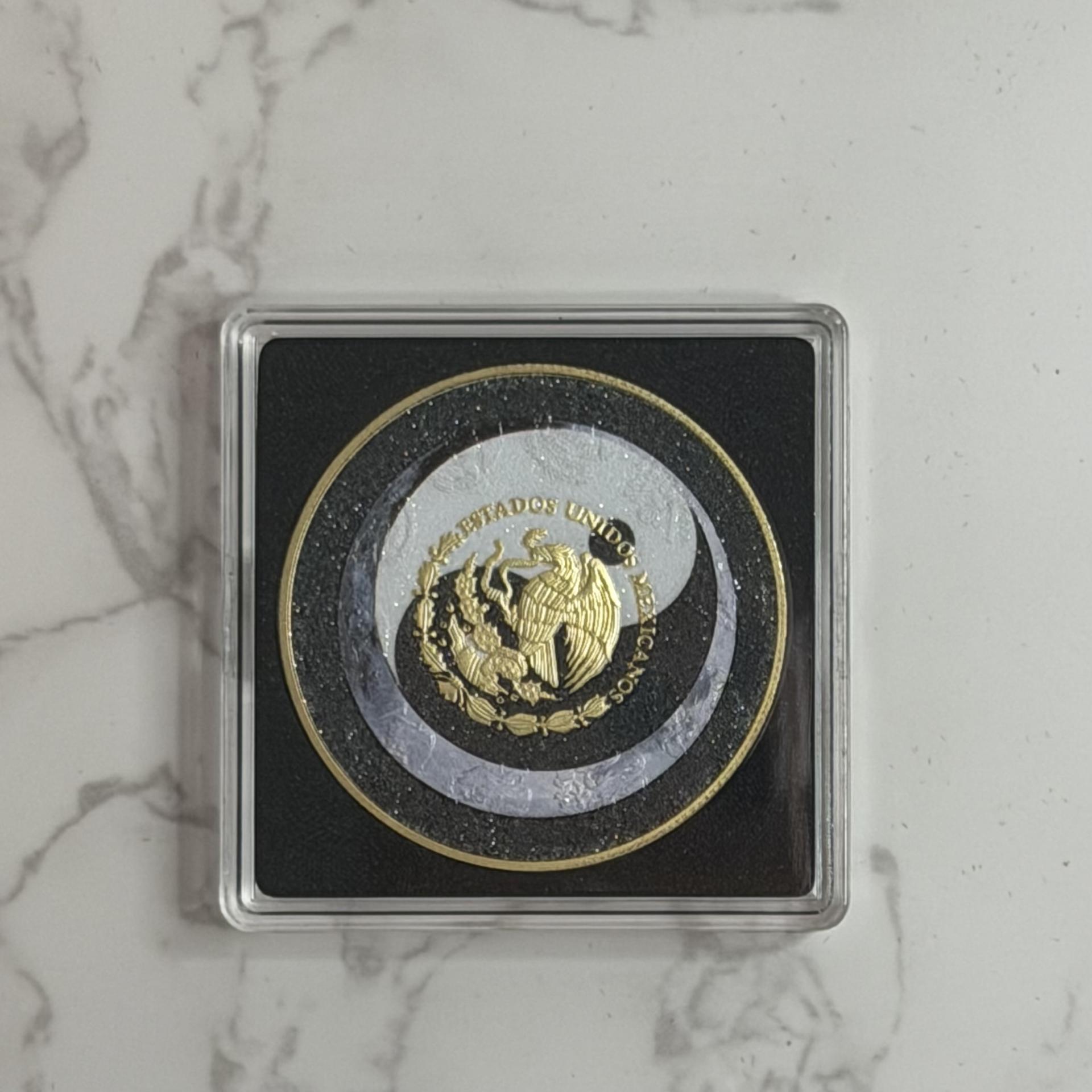 ‘Sun & Moon - Yin Yang Diamond Dust 1 Oz Silver Coin'