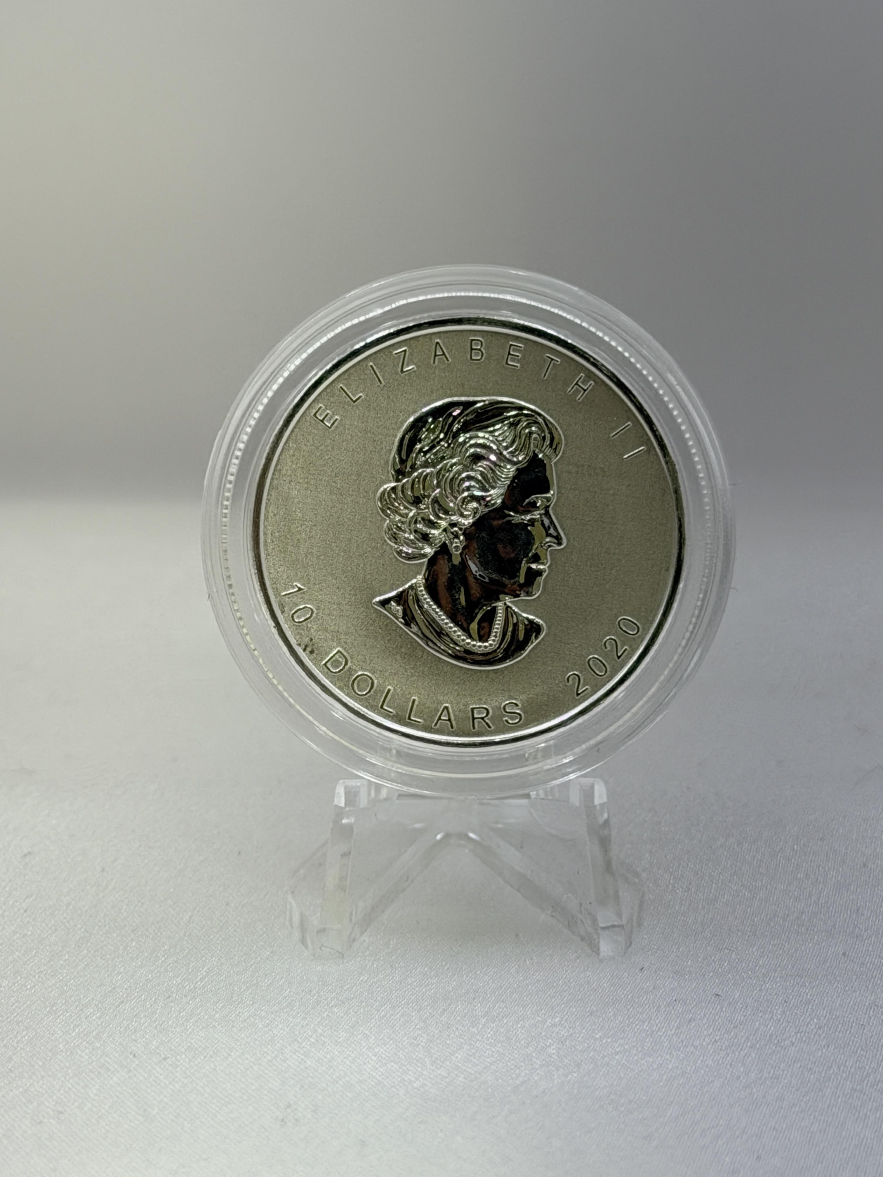 2020 2oz Silver Canada Goose BU