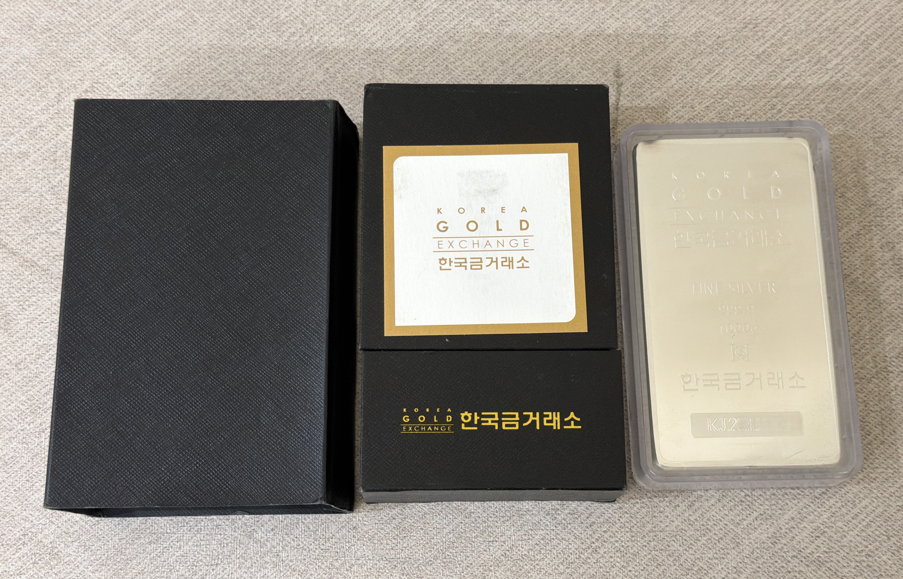 [흑점] 한국금거래소 실버바 1000g