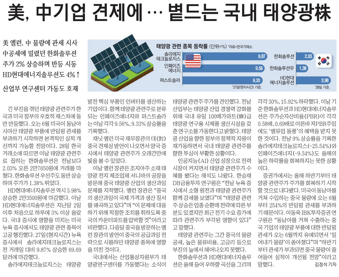 3월 29일 돈경기(돈이 보이는 경제 기사)_아마존_앤스로픽_엔비디아_오픈AI_한화솔루션_HD현대에너지솔루션_신영증권_교보증권_기업은행_두산밥캣  : 윤정용의 누구나회계스쿨