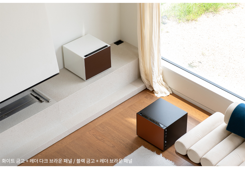 범일금고 스마트모듈금고 MODU30FXLT 가죽패널 블랙금고