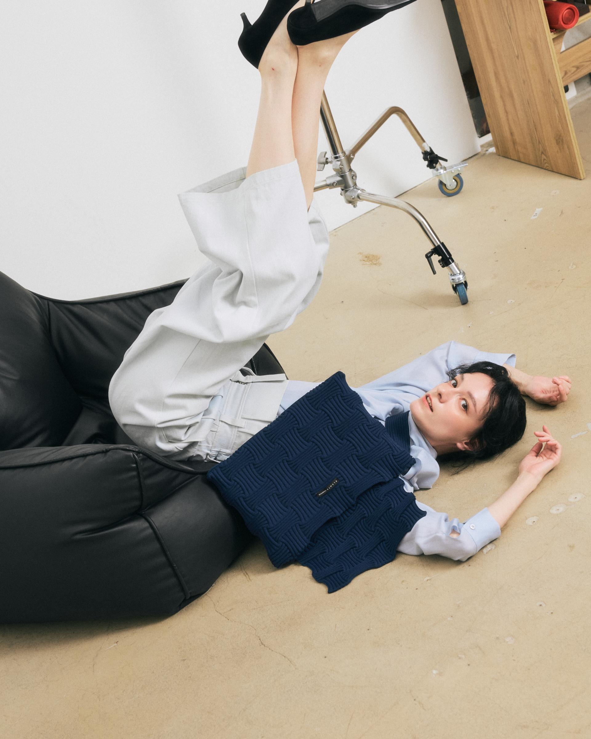 보우크로스백 네이비
