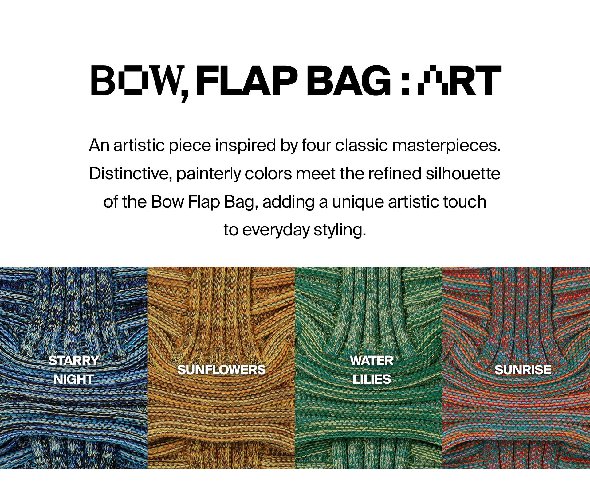 Bow Flap Bag Sunrise