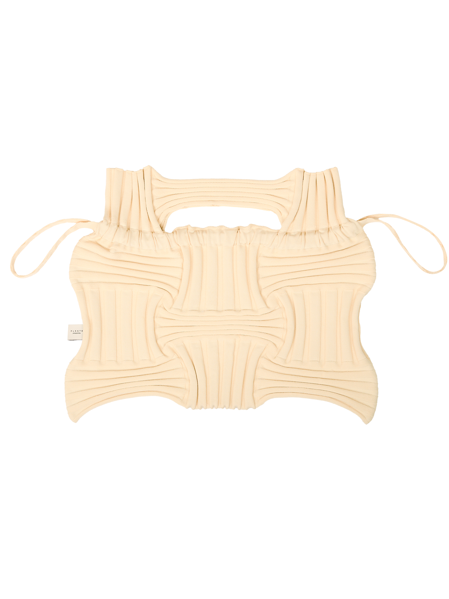 ビッグボウバッグ アイボリー : プリーツママ