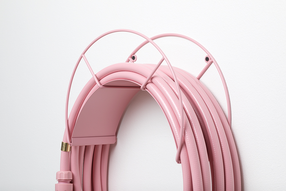 Rusty Rose hose holder