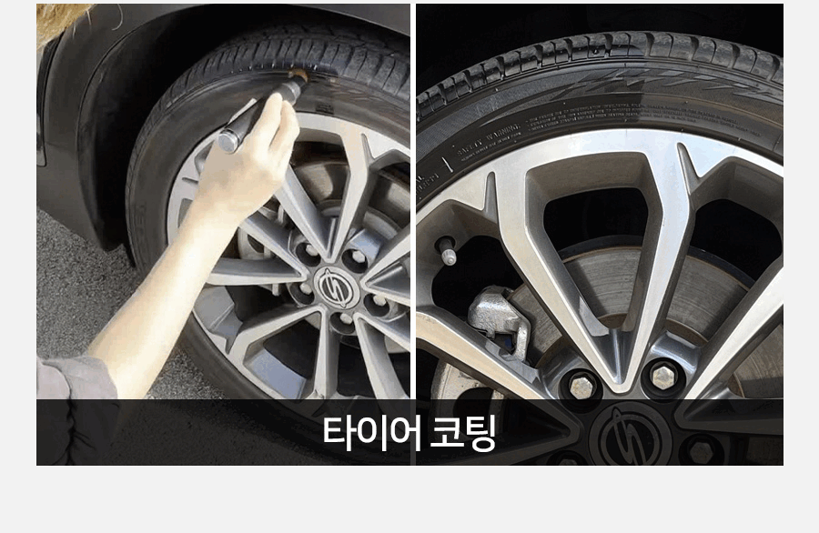 듀플렉스 듀 타이어 코팅 푸쉬 브러쉬 1EA 드레싱 미세모