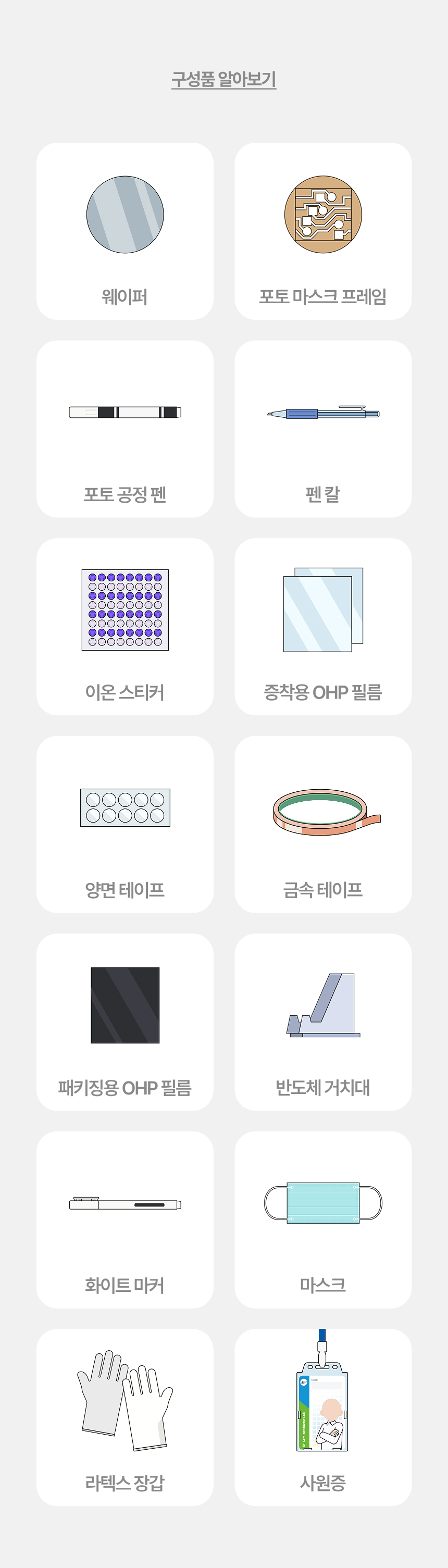 반도체 고정 시뮬레이션 키트
