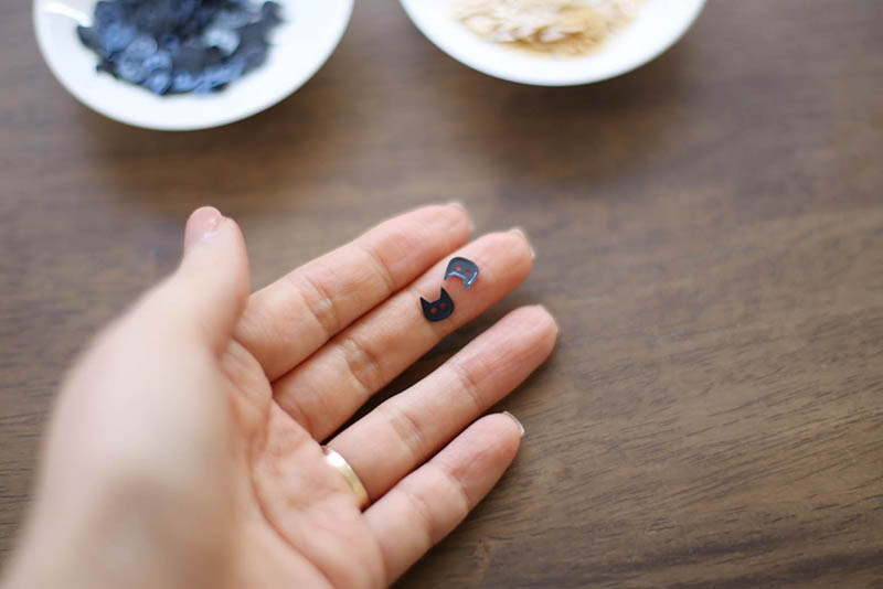 검은 고양이 스팽글