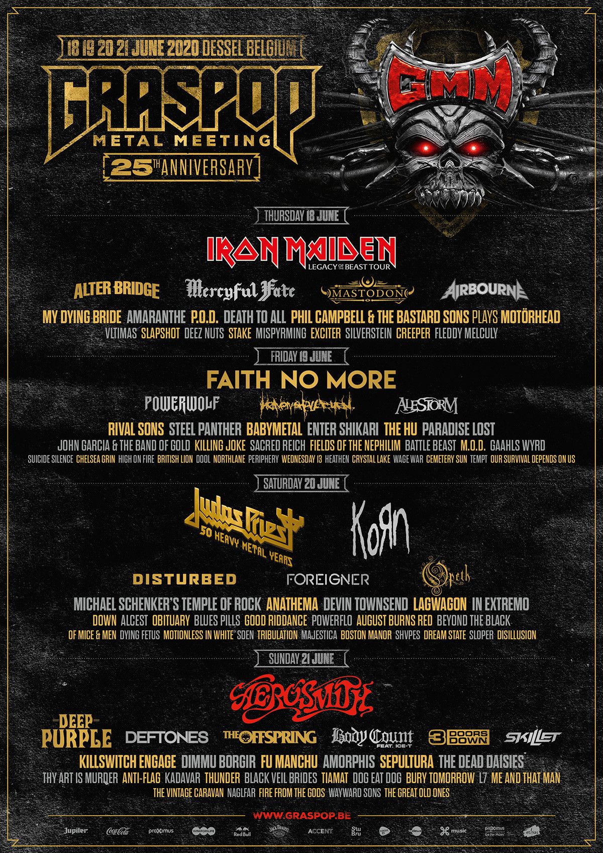 Graspop Metal Meeting 해외 페스티벌 정보