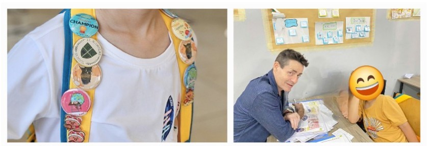 나트랑 국제학교 영어캠프 배지