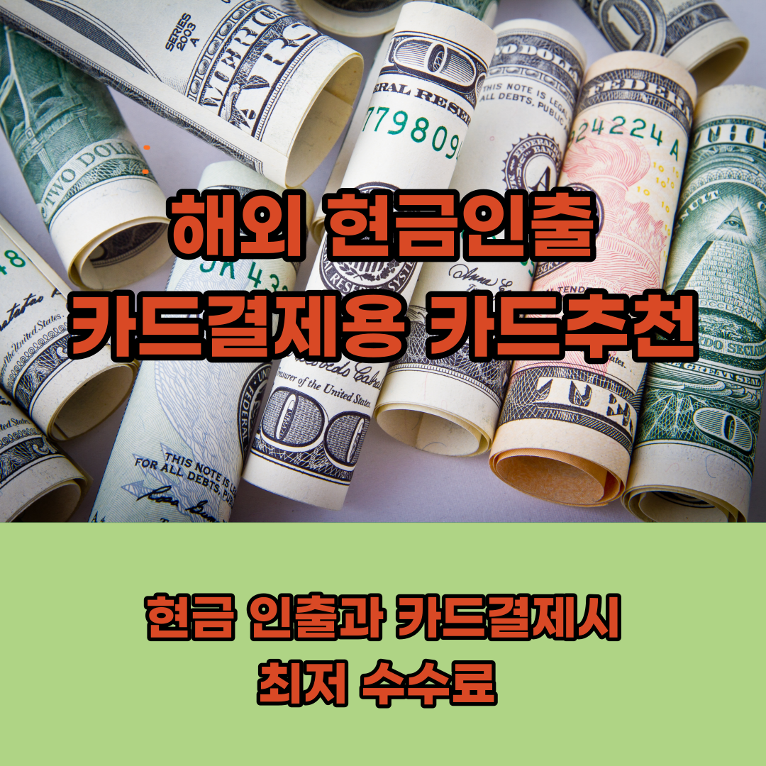 최저 수수료로 해외 현금인출 , 카드 결제용 상품(카드) 안내 : 해외생활정보 - (주)글로벌인재연수원