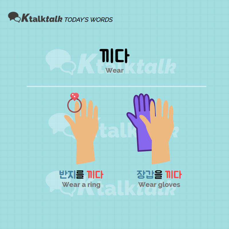 [2020.05.04] Words : '입는 것'과 관련된 단어들 (Words related to Wear ...