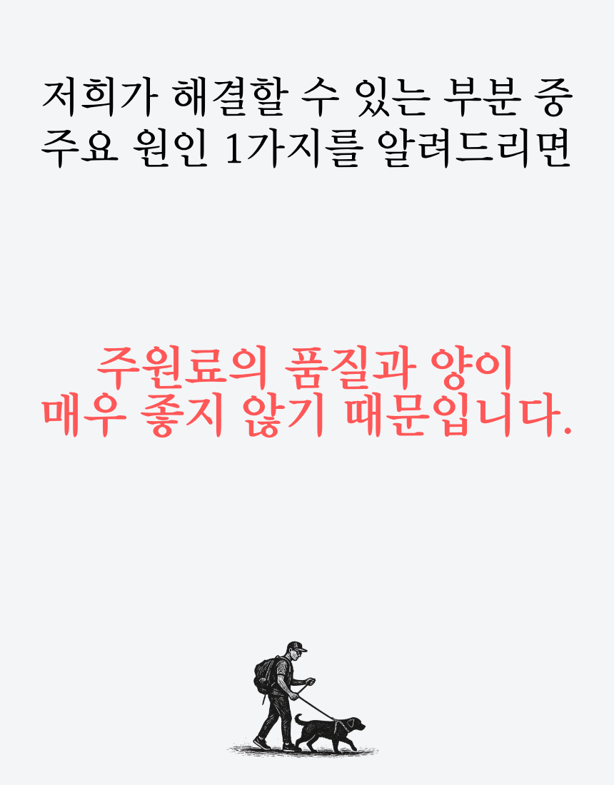 강아지사료 전견종 활력 도움 망고밥 트리플엑스 2.4k 20개