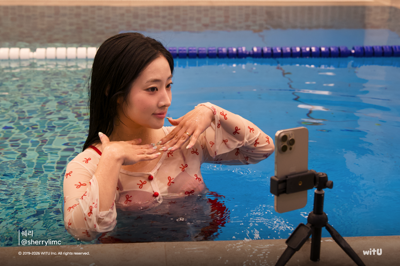 윗유 콘텐츠데이 SWIMMING 크리에이터 활동
