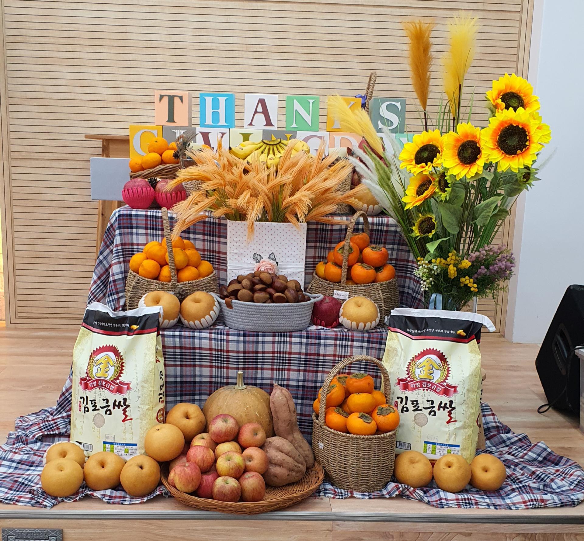 참좋은우리교회 추수감사절 예배 : 커뮤니티
