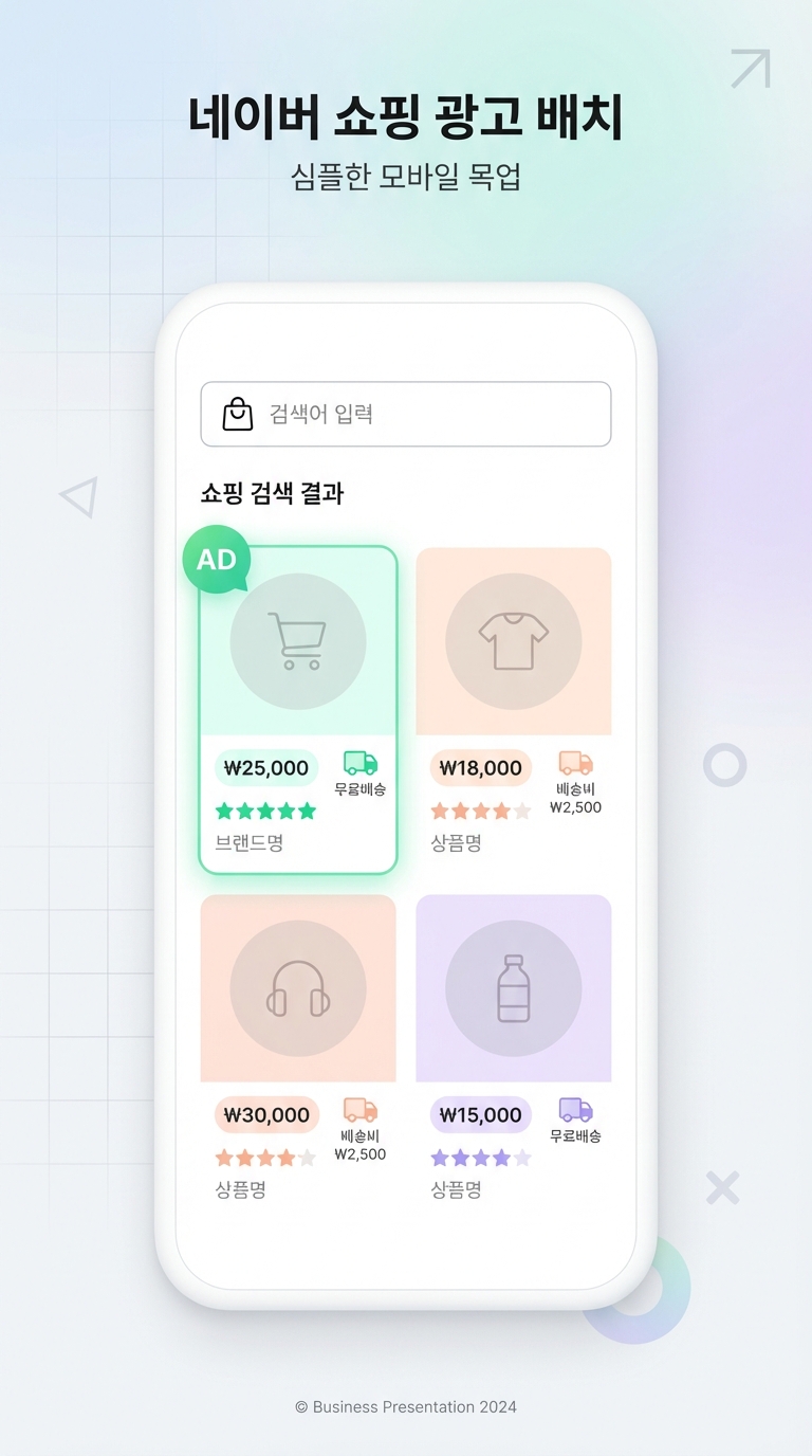 네이버 쇼핑검색광고 노출 위치