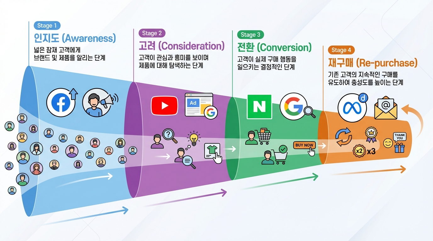온라인 마케팅 구조도