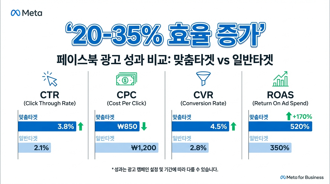 메타광고 효율 증가 방법이 타겟팅의 업데이트