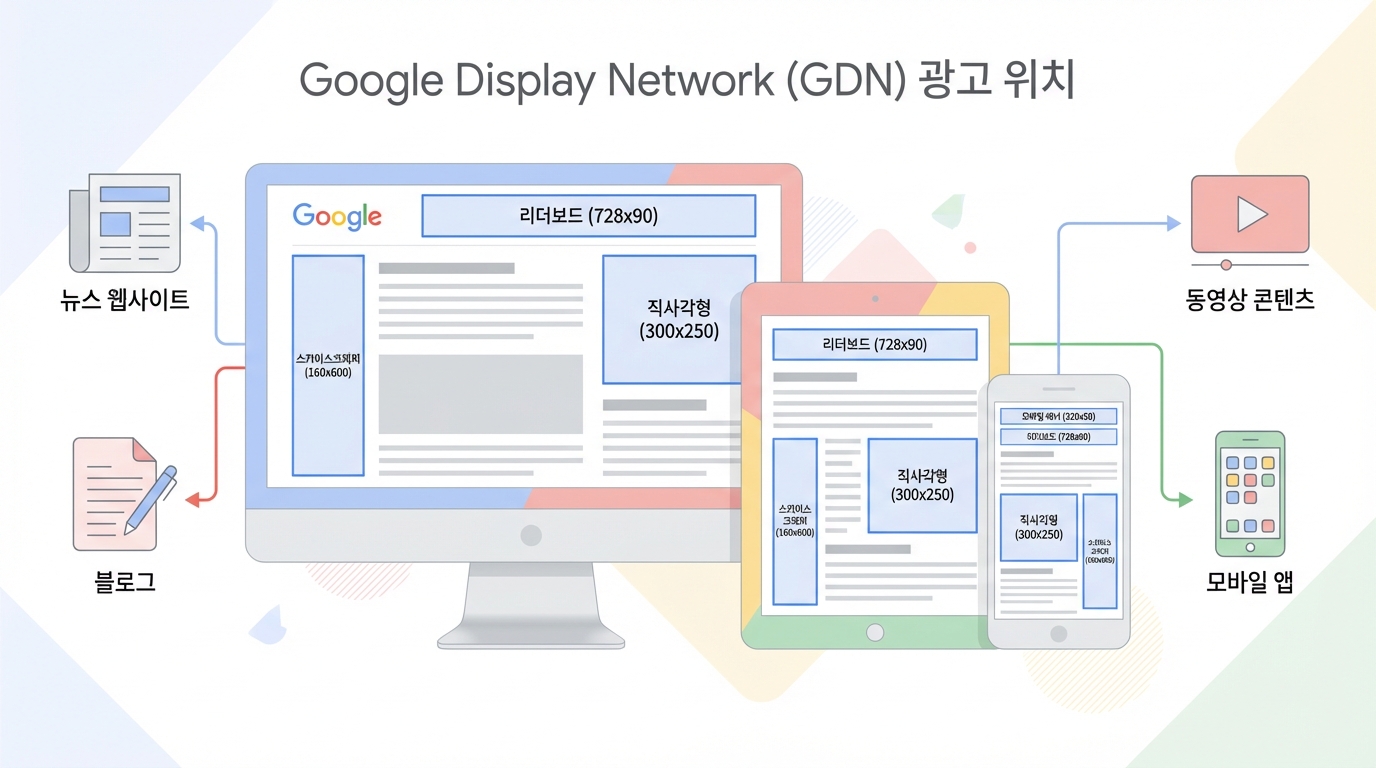 구글 광고 gdn 위치